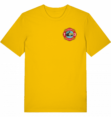 Aviation Airport T-Shirt "Airport Fire Rescue ARFF - Crash Crew" für Aviators für Piloten, Crews, Kinder & Planespotter made by SUPERSONIC aero 4U