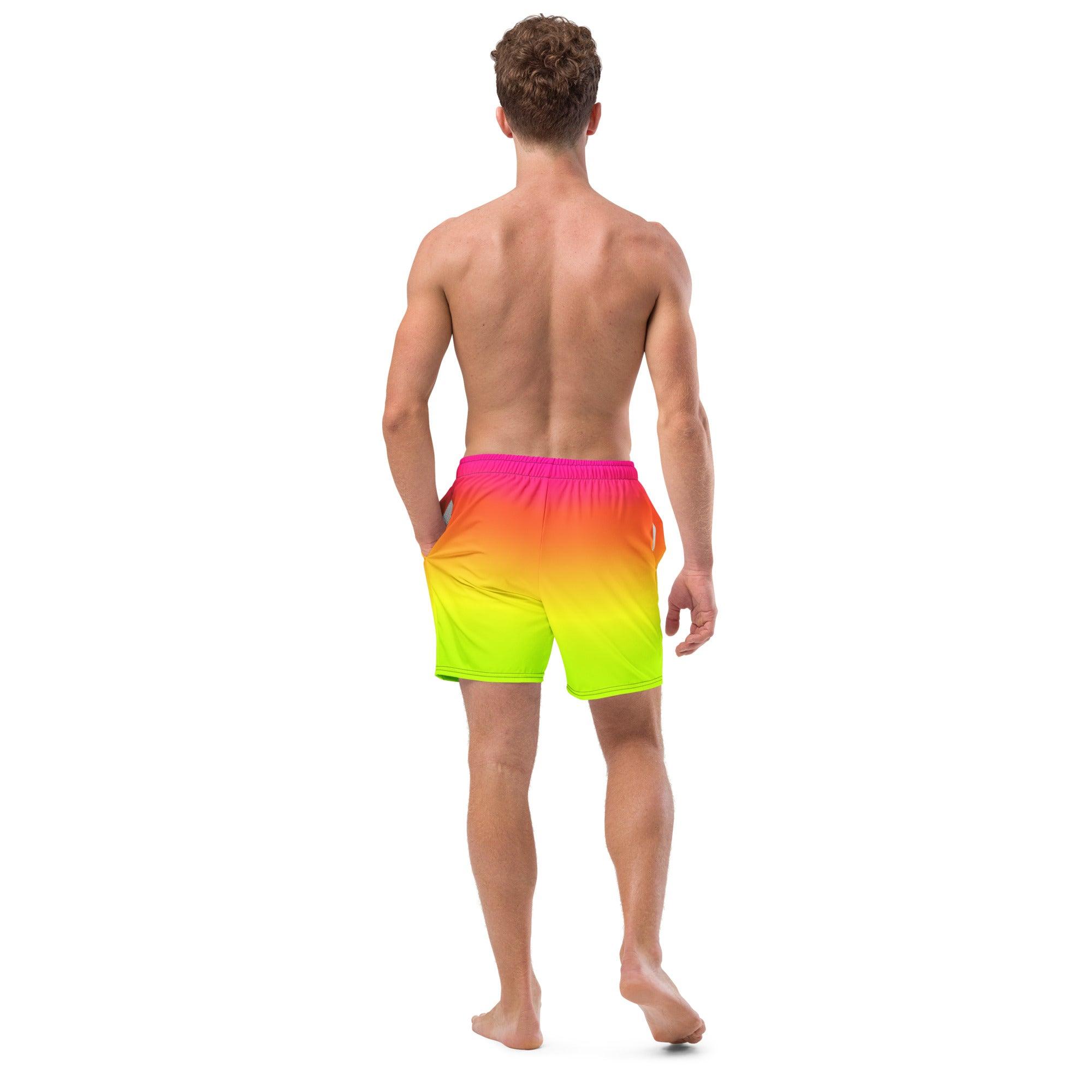 Aviation Badeshorts "Dots" neon für Piloten, Crews, Kinder & Planespotter made by SUPERSONIC aero 4U