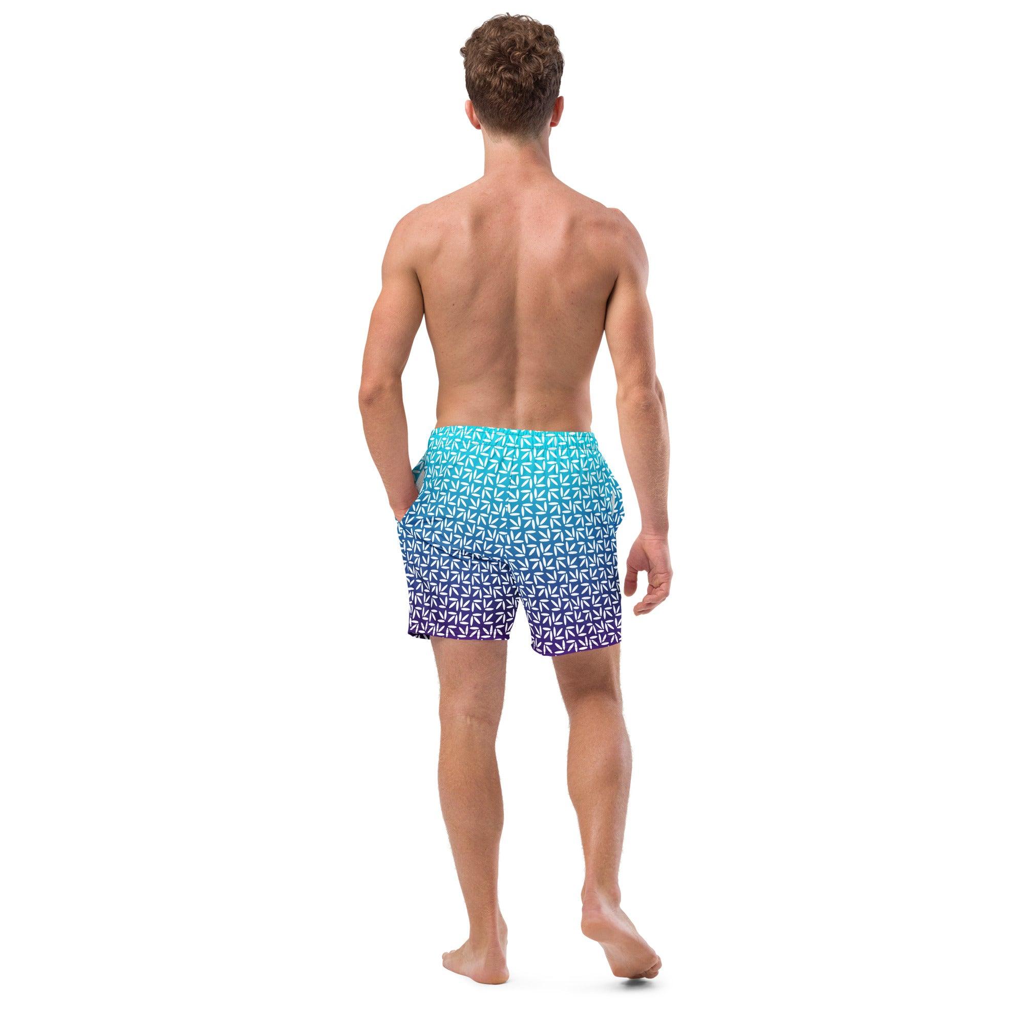 Aviation Badeshorts "abstract Flowers" für Piloten, Crews, Kinder & Planespotter made by SUPERSONIC aero 4U