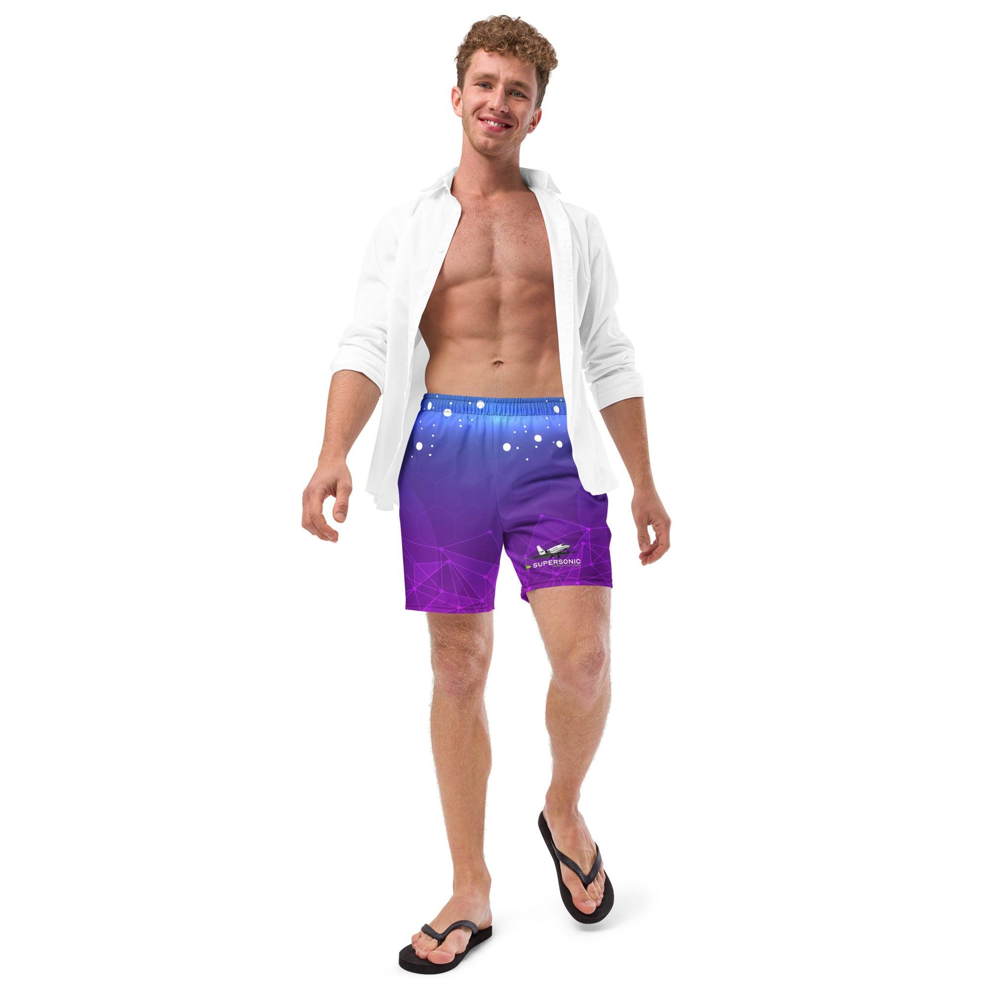 Aviation Badeshorts "Technologies by Citation Latitude" für Piloten, Crews, Kinder & Planespotter made by SUPERSONIC aero 4U