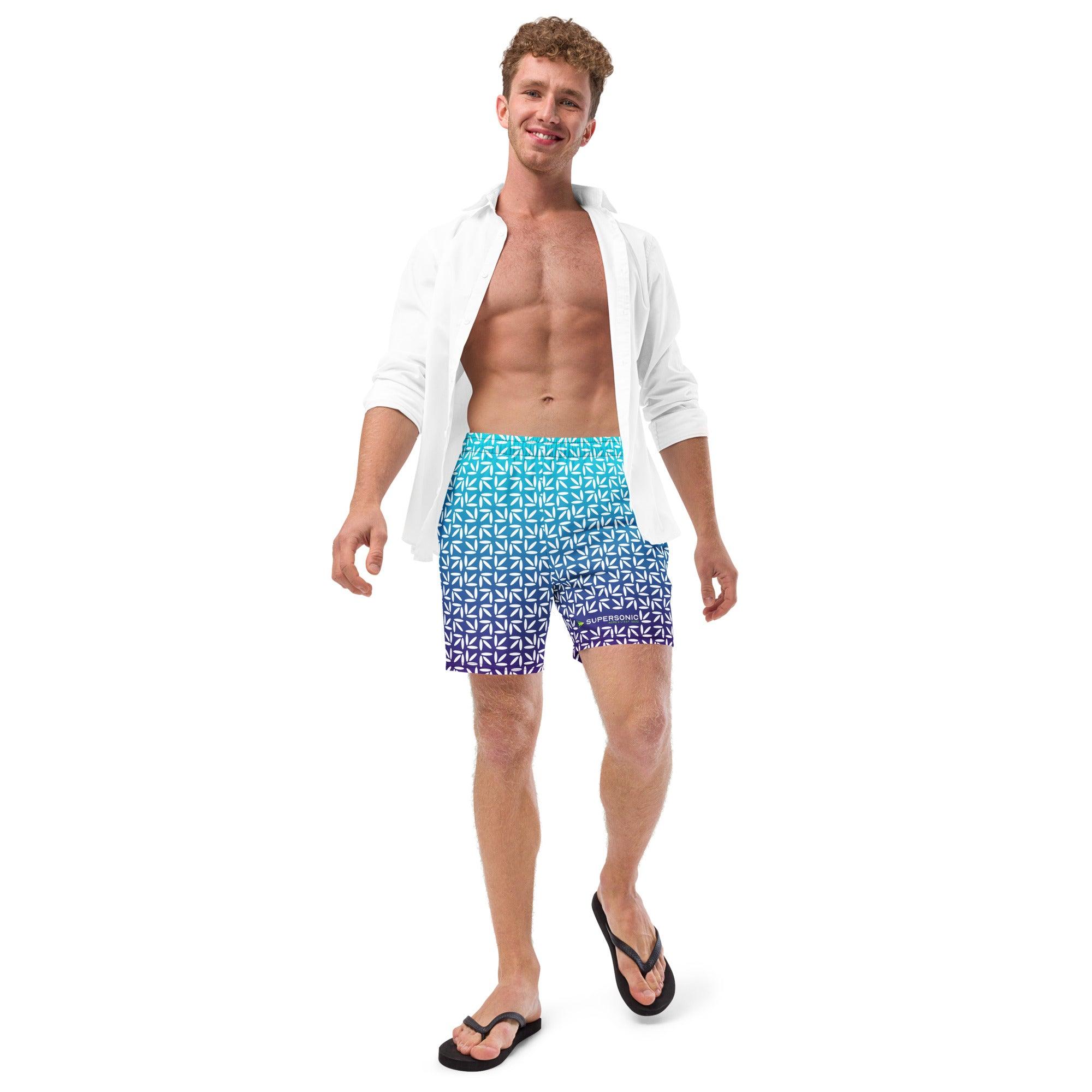 Aviation Badeshorts "abstract Flowers" 6XL für Piloten, Crews, Kinder & Planespotter made by SUPERSONIC aero 4U