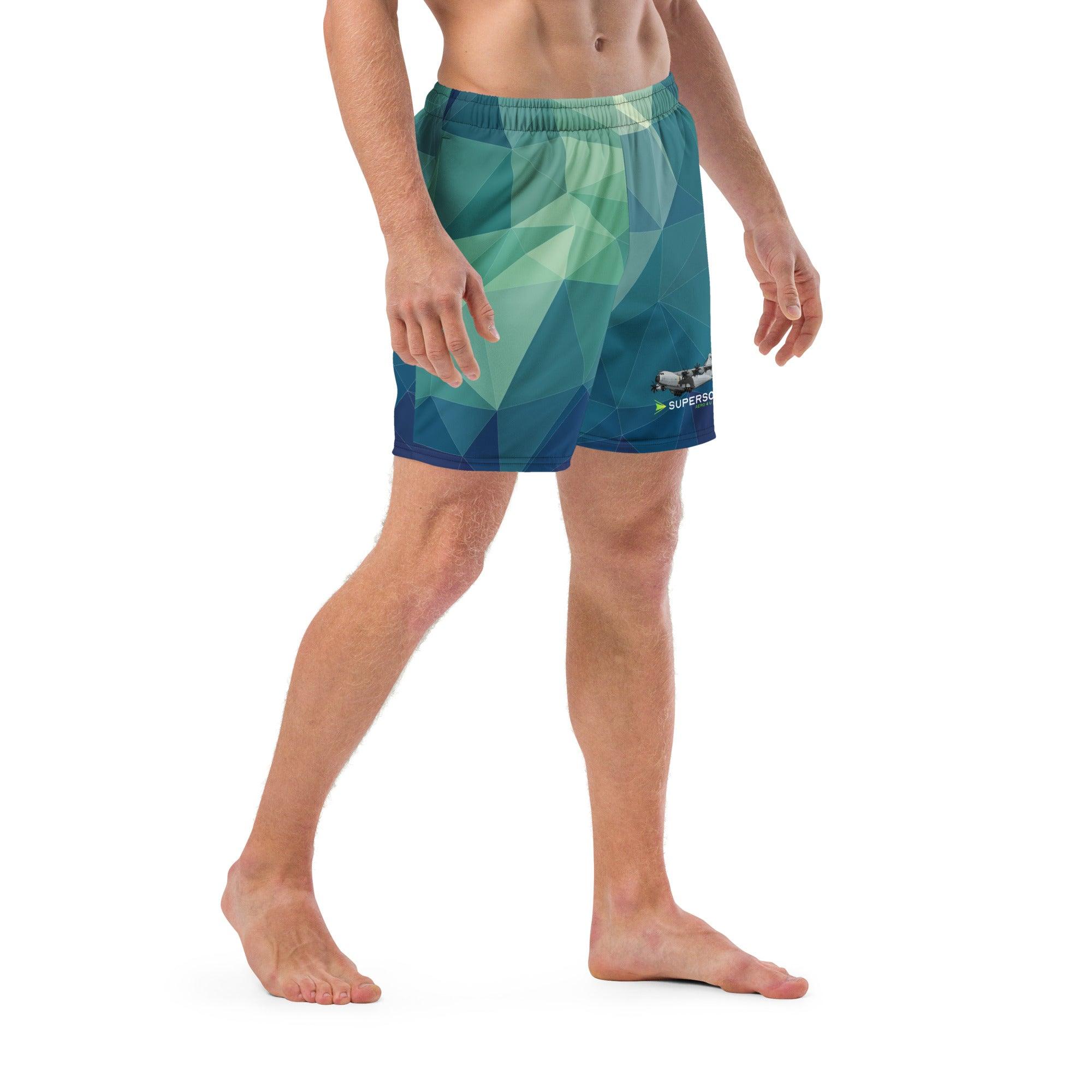 Aviation Badeshorts "Airbus A400M Military Transporter" für Piloten, Crews, Kinder & Planespotter made by SUPERSONIC aero 4U