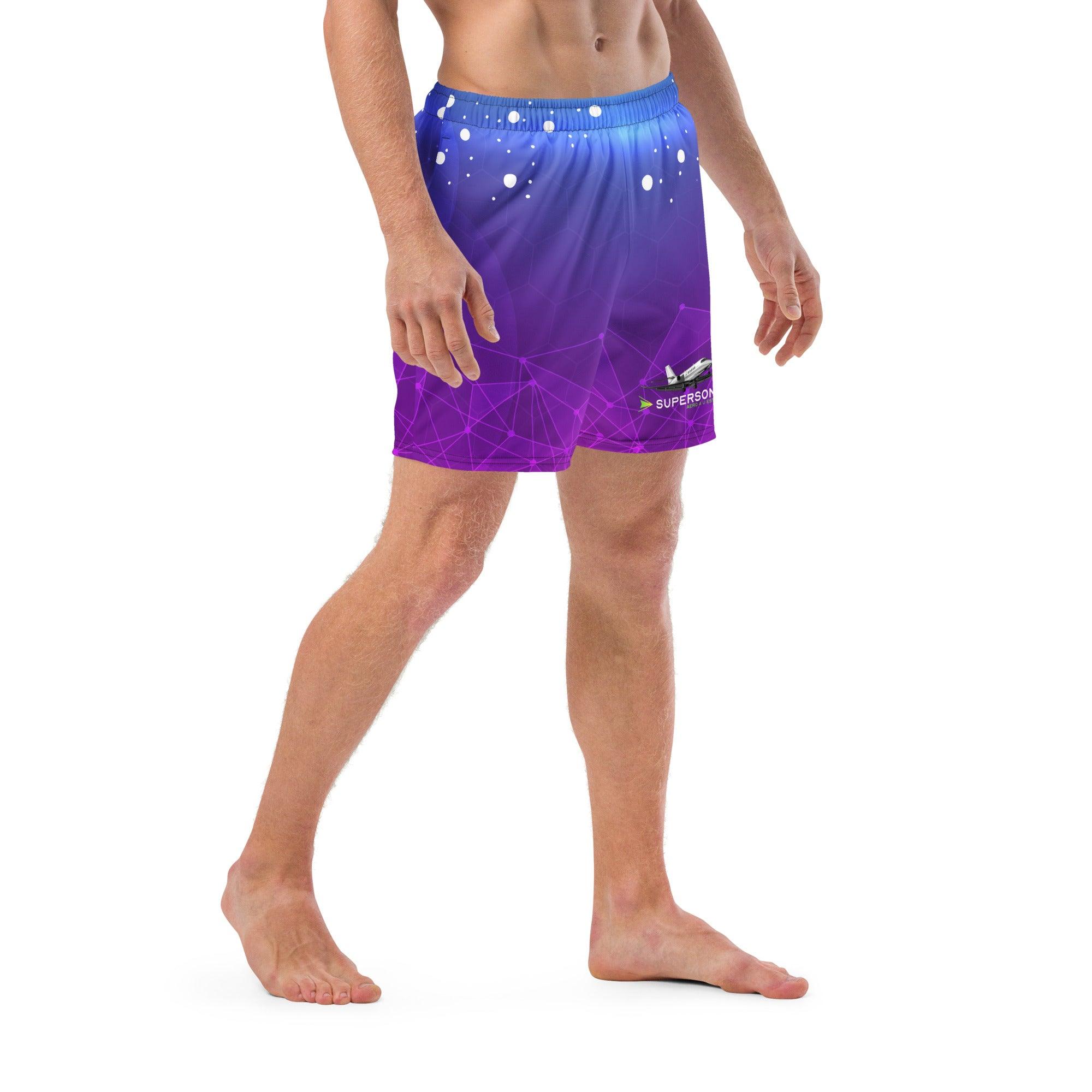 Aviation Badeshorts "Technologies by Citation Latitude" für Piloten, Crews, Kinder & Planespotter made by SUPERSONIC aero 4U