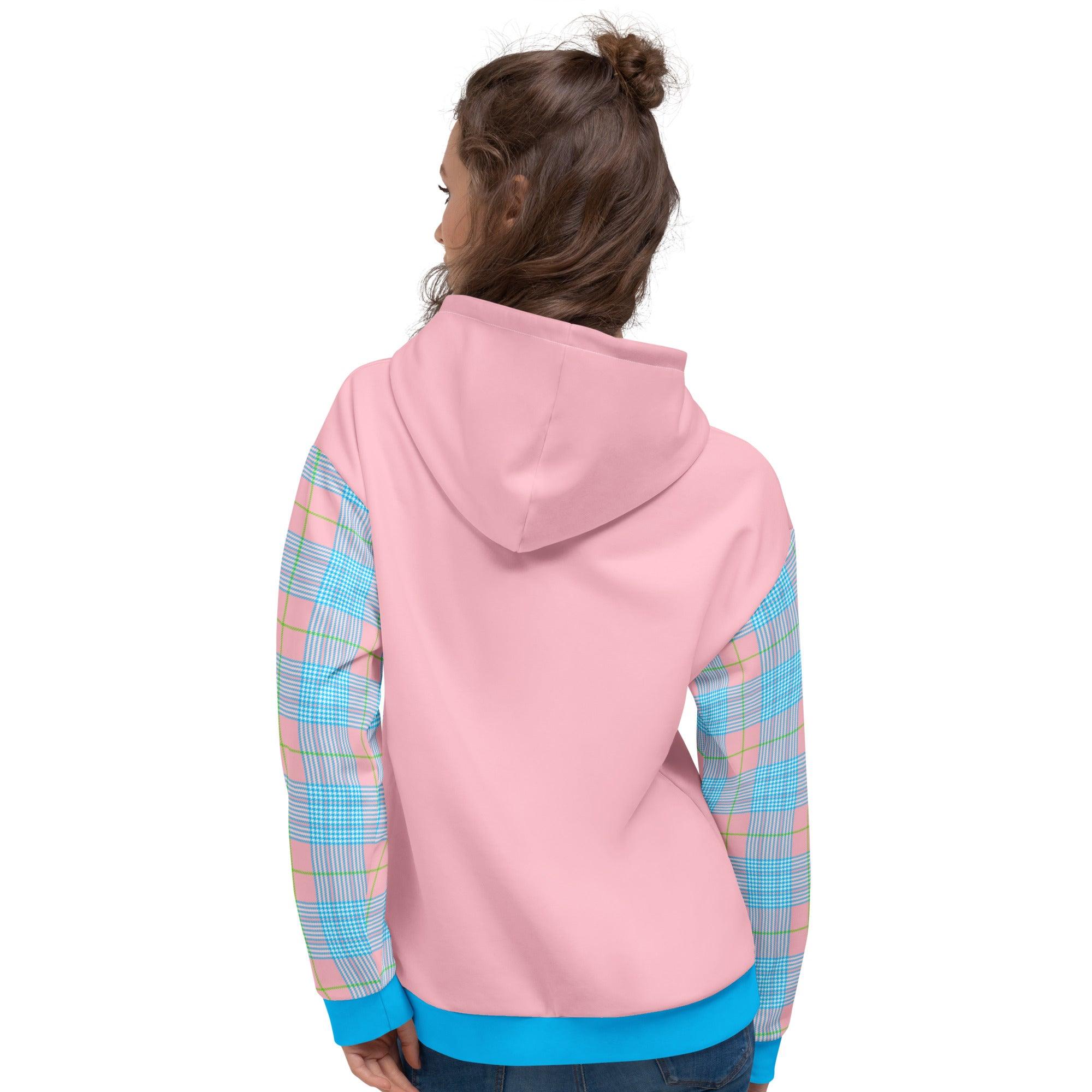 Aviation Summer Aviation Hoodie - Sportkaro pink für Piloten, Crews, Kinder & Planespotter made by SUPERSONIC aero 4U