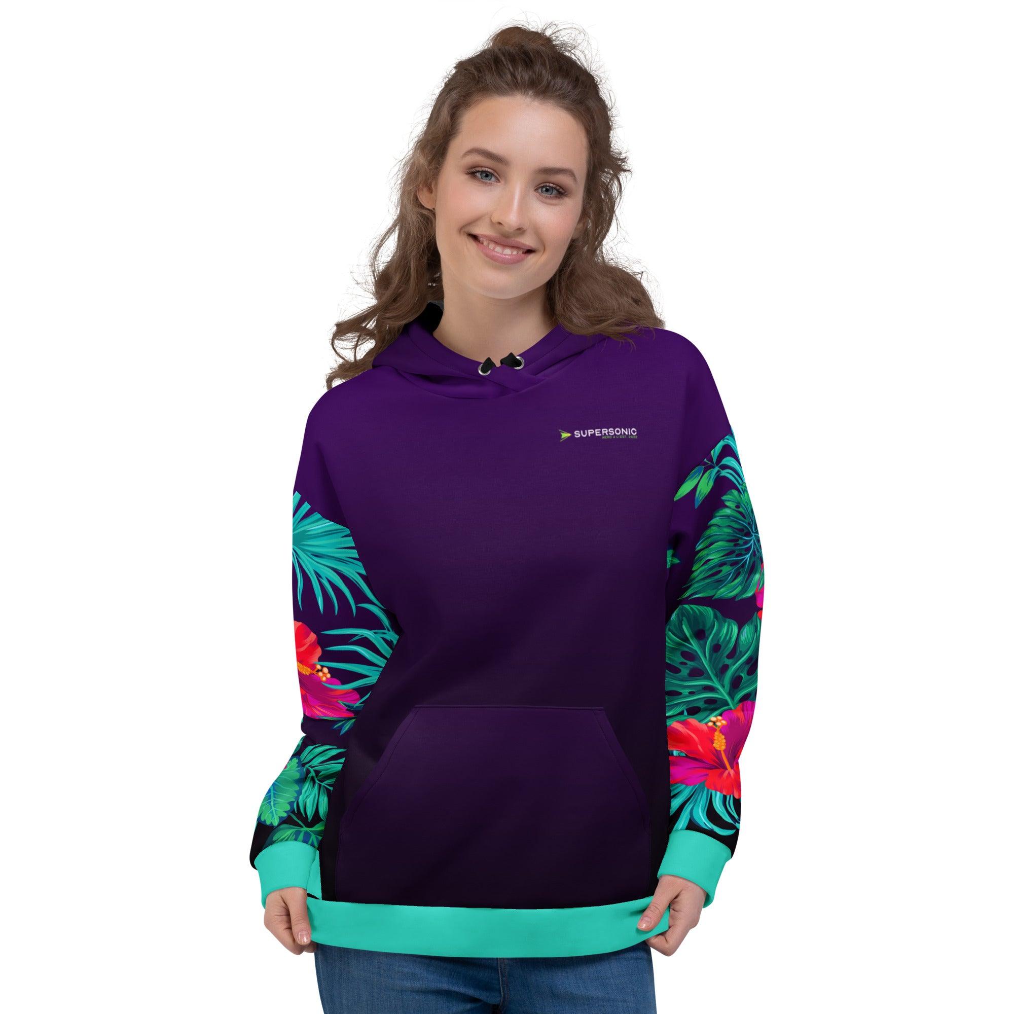 Aviation Summer Aviation Hoodie - Hawaii Style für Piloten, Crews, Kinder & Planespotter made by SUPERSONIC aero 4U