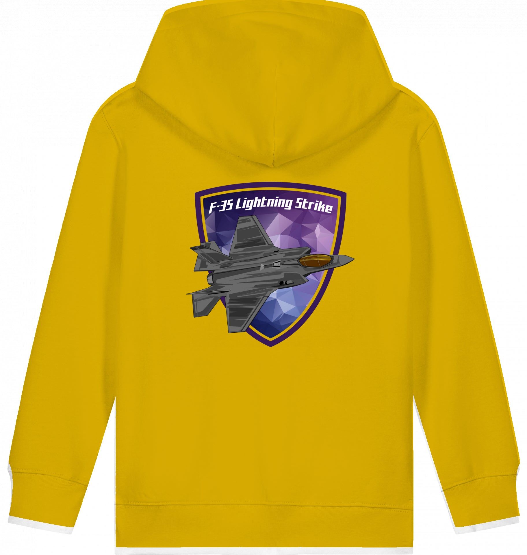 Aviation Kids Flugzeug Hoodie Lockheed Martin F-35 Lightning Strike für Piloten, Crews, Kinder & Planespotter made by SUPERSONIC aero 4U