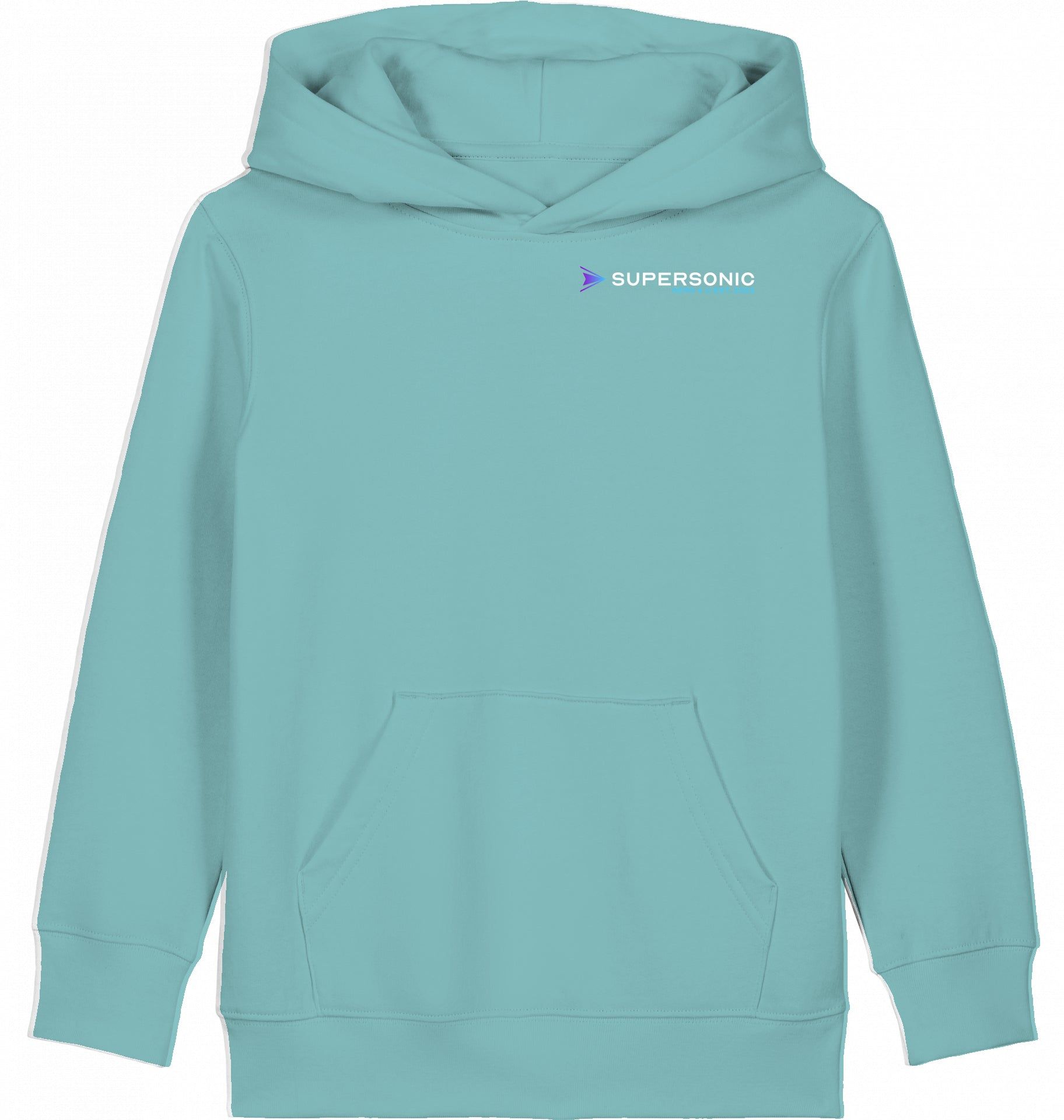 Aviation Kids Flugzeug Hoodie "Sullenberger - Miracle on the Hudson" Teal Monstera für Piloten, Crews, Kinder & Planespotter made by SUPERSONIC aero 4U