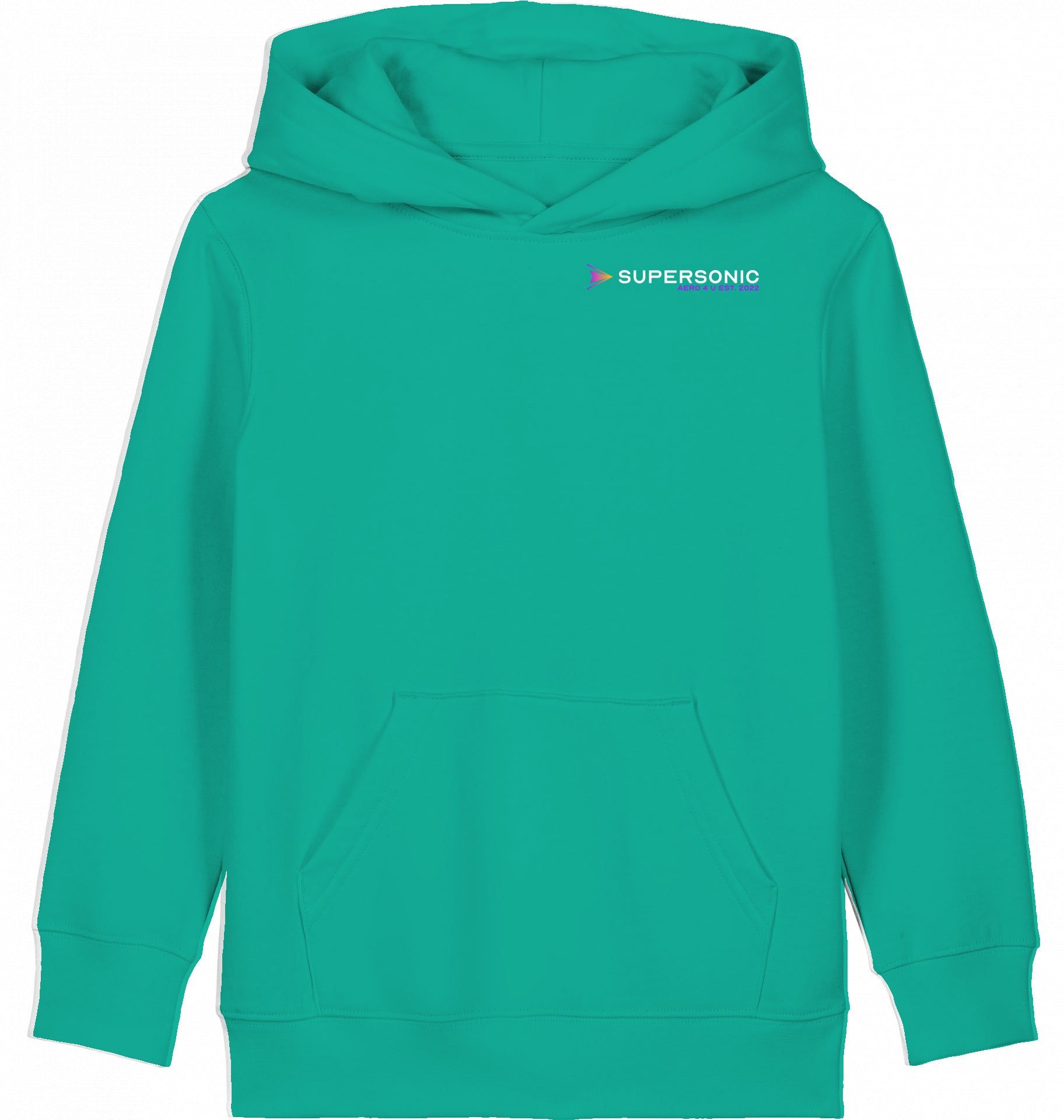 Aviation Kids Flugzeug Hoodie Northrop B2 Spirit Silent Hunter Go Green für Piloten, Crews, Kinder & Planespotter made by SUPERSONIC aero 4U