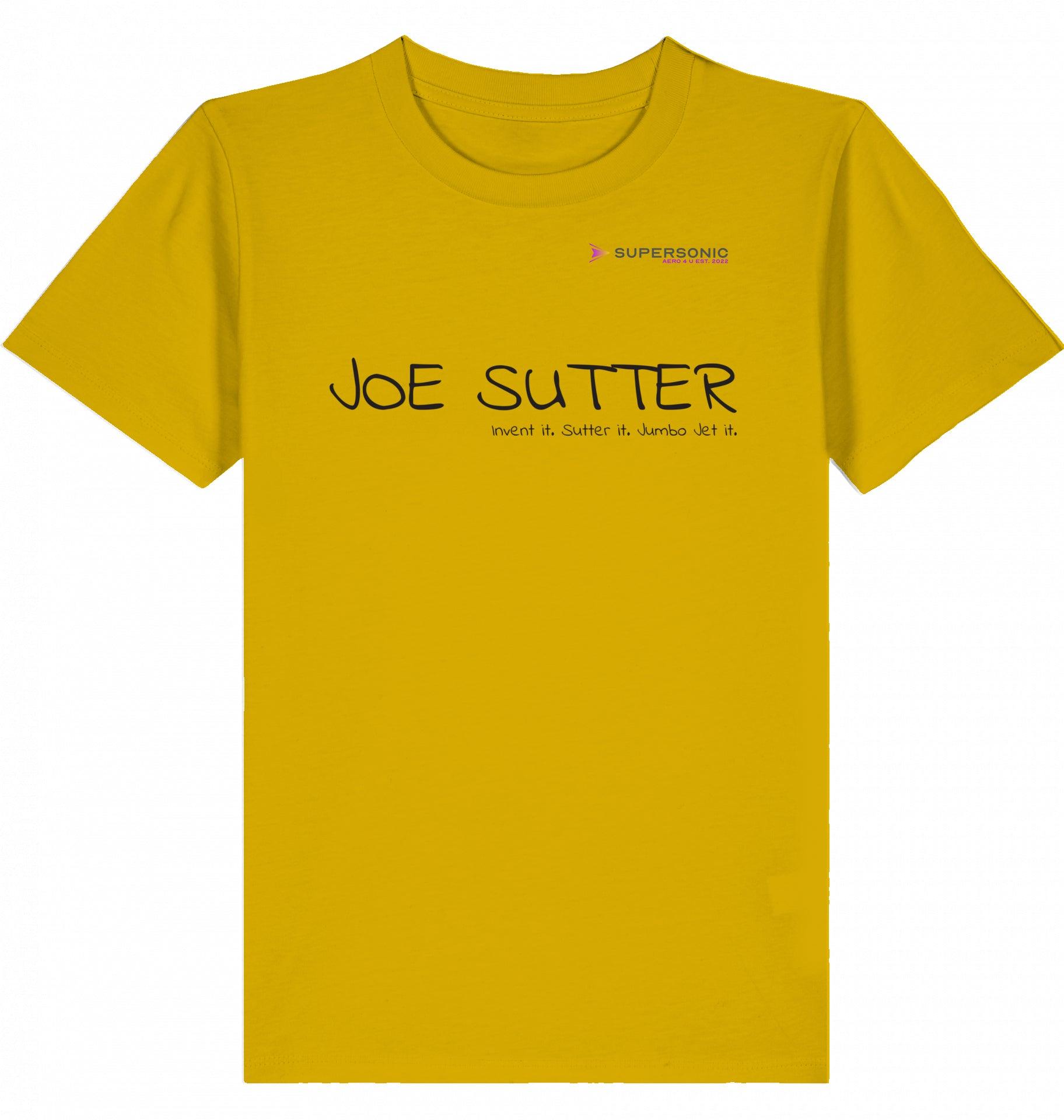 Joe Sutter Tshirt Kinder, Joe Sutter Tshirt, Boeing 747 Tshirt Kinder, Flugzeug Tshirt Kinder, Aviation Fashion Kinder, Supersonic Aero 4U