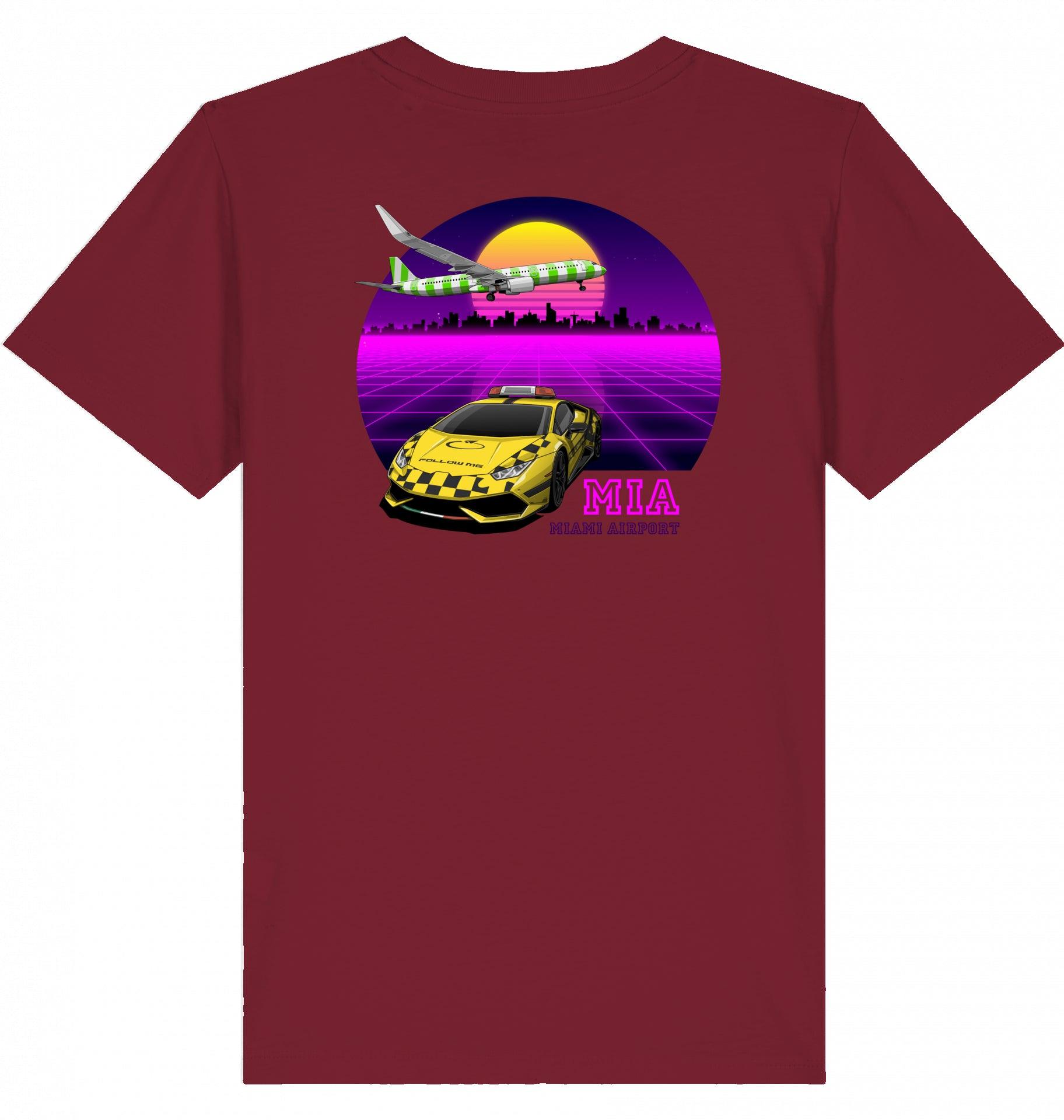 Flugzeug Tshirt Kinder, Airbus Tshirt Kinder, Lamborghini Tshirt Kinder, Airbus A321neo Tshirt, Miami Airport Shirt