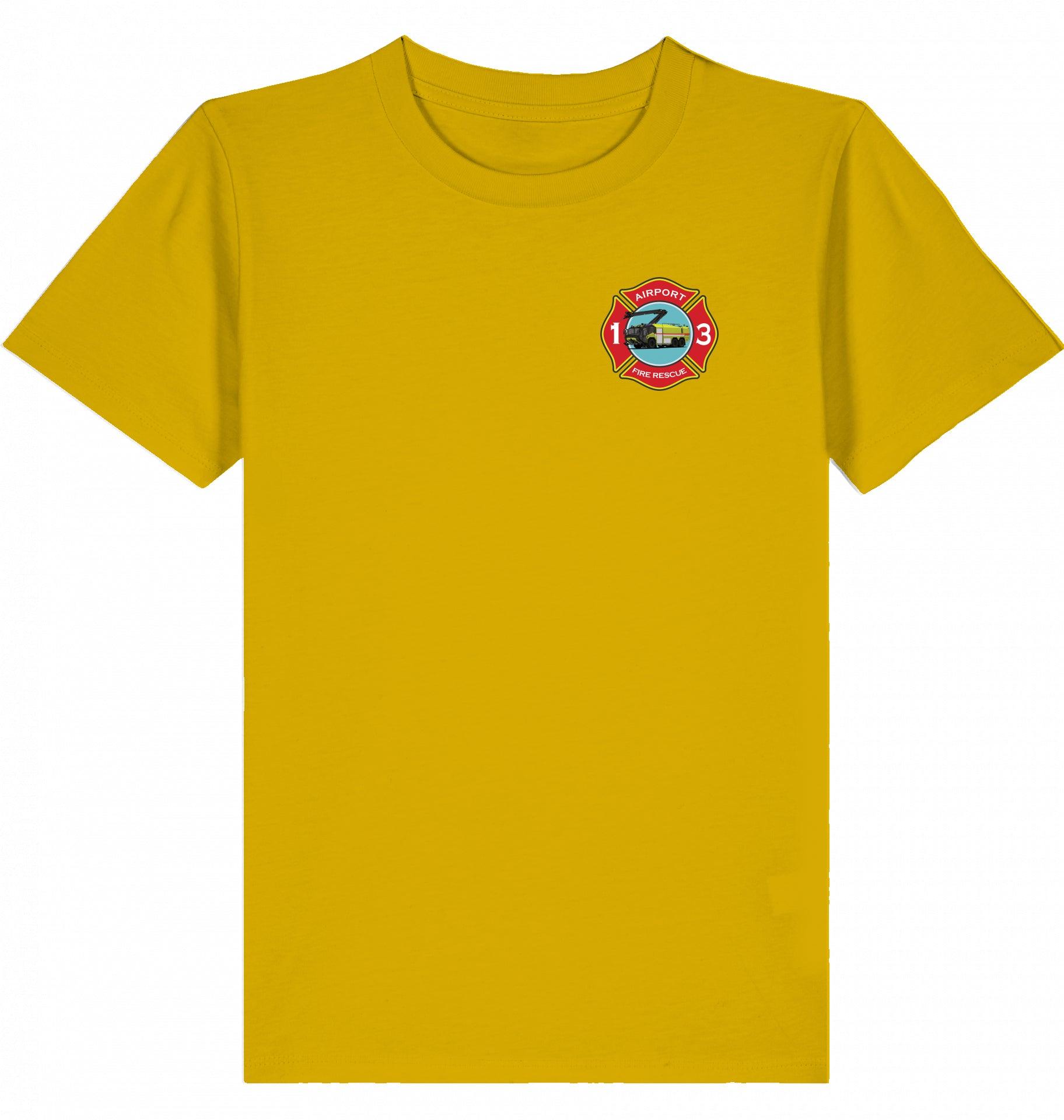 Aviation Kids Aviation T-Shirt "Airport Rescue Fire Fighting ARFF" 2.0 für Piloten, Crews, Kinder & Planespotter made by SUPERSONIC aero 4U