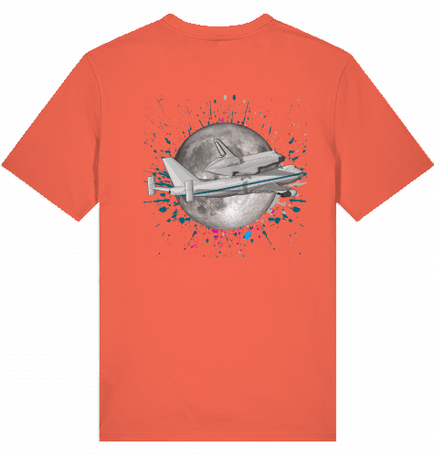 Aviation Flugzeug T-Shirt "Boeing 747 NASA Space Shuttle Transporter" Fiesta für Piloten, Crews, Kinder & Planespotter made by SUPERSONIC aero 4U