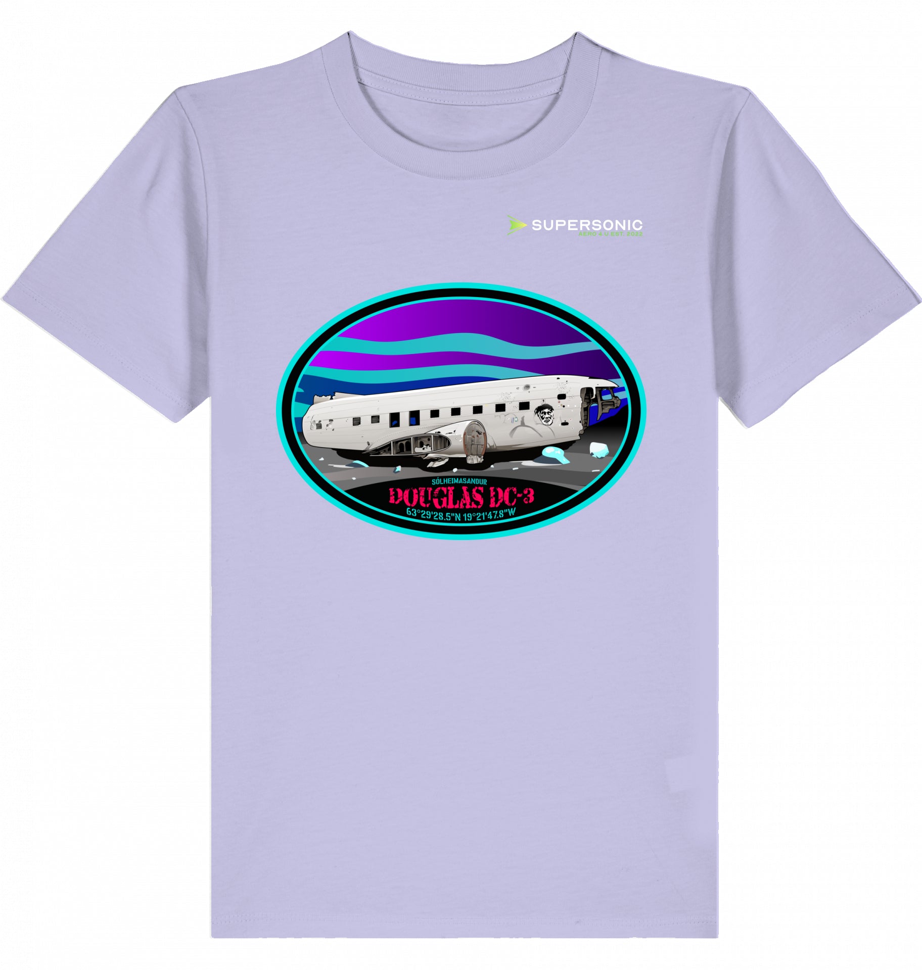 DC-3 Tshirt Kids, DC-3 Flugzeug Tshirt Kinder, Aircraft DC-3 Tshirt