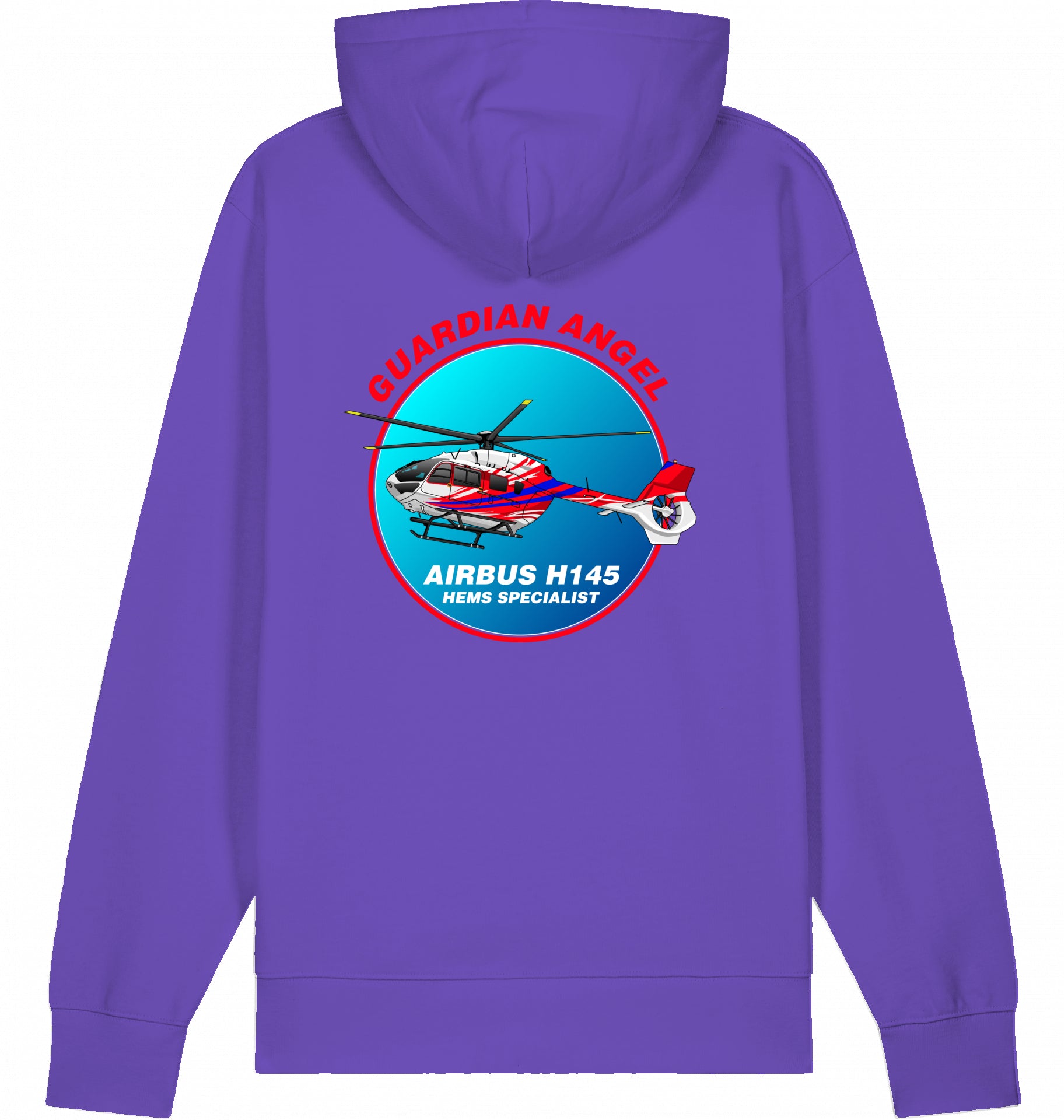 Helicopter Hoodie Airbus H145 Guardian Angel