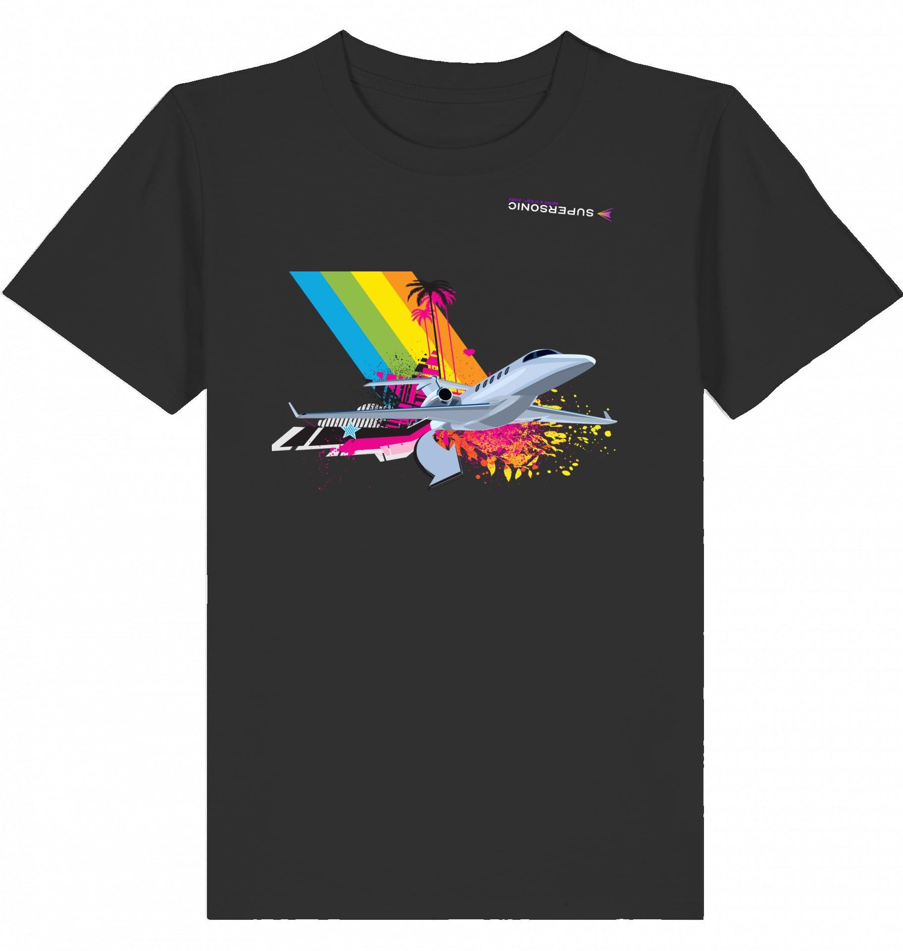 Aviation Kids Aviation T-Shirt Cessna Citation Latitude Explosion 2.0 Black für Piloten, Crews, Kinder & Planespotter made by SUPERSONIC aero 4U