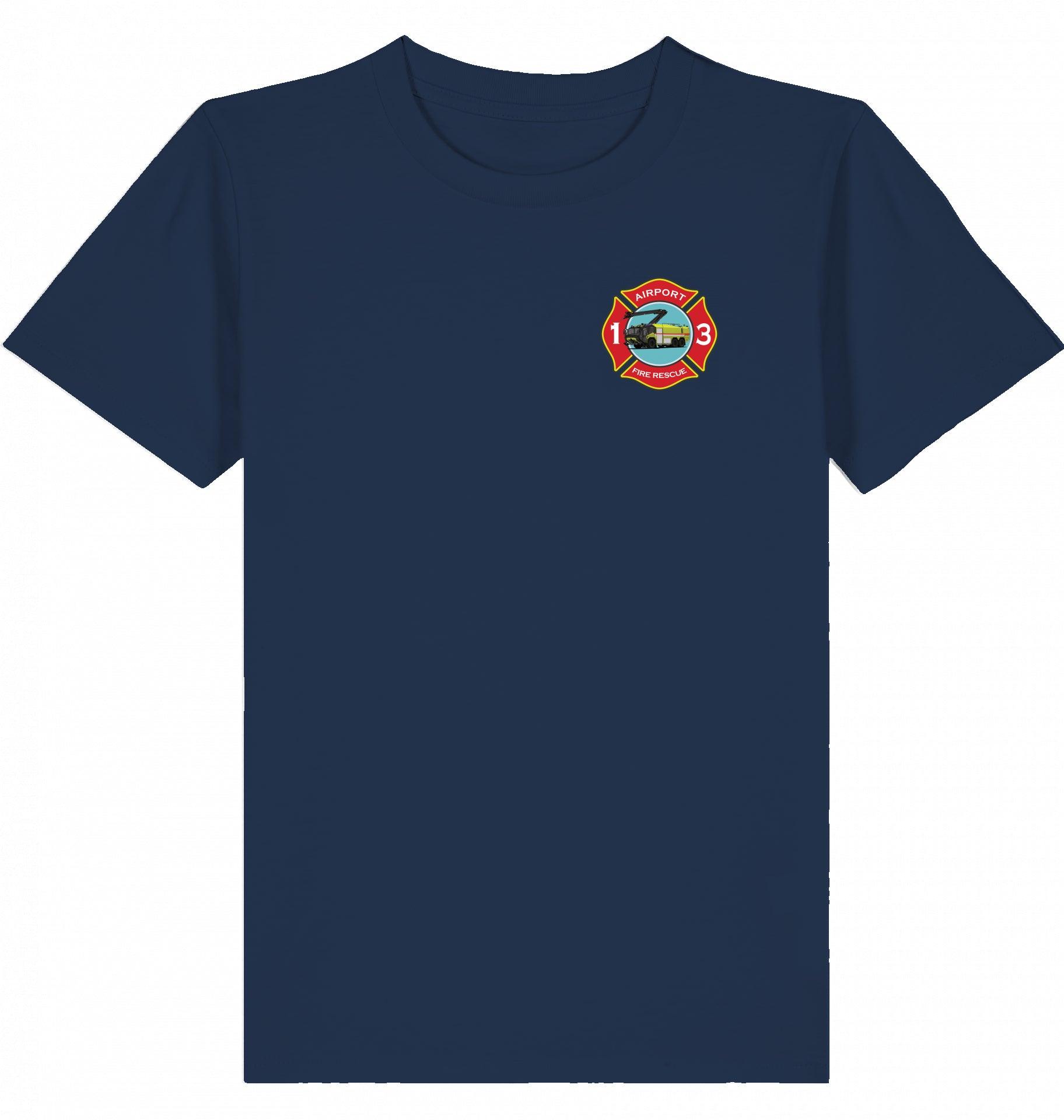 Aviation Kids Aviation T-Shirt "Airport Rescue Fire Fighting ARFF" 2.0 für Piloten, Crews, Kinder & Planespotter made by SUPERSONIC aero 4U