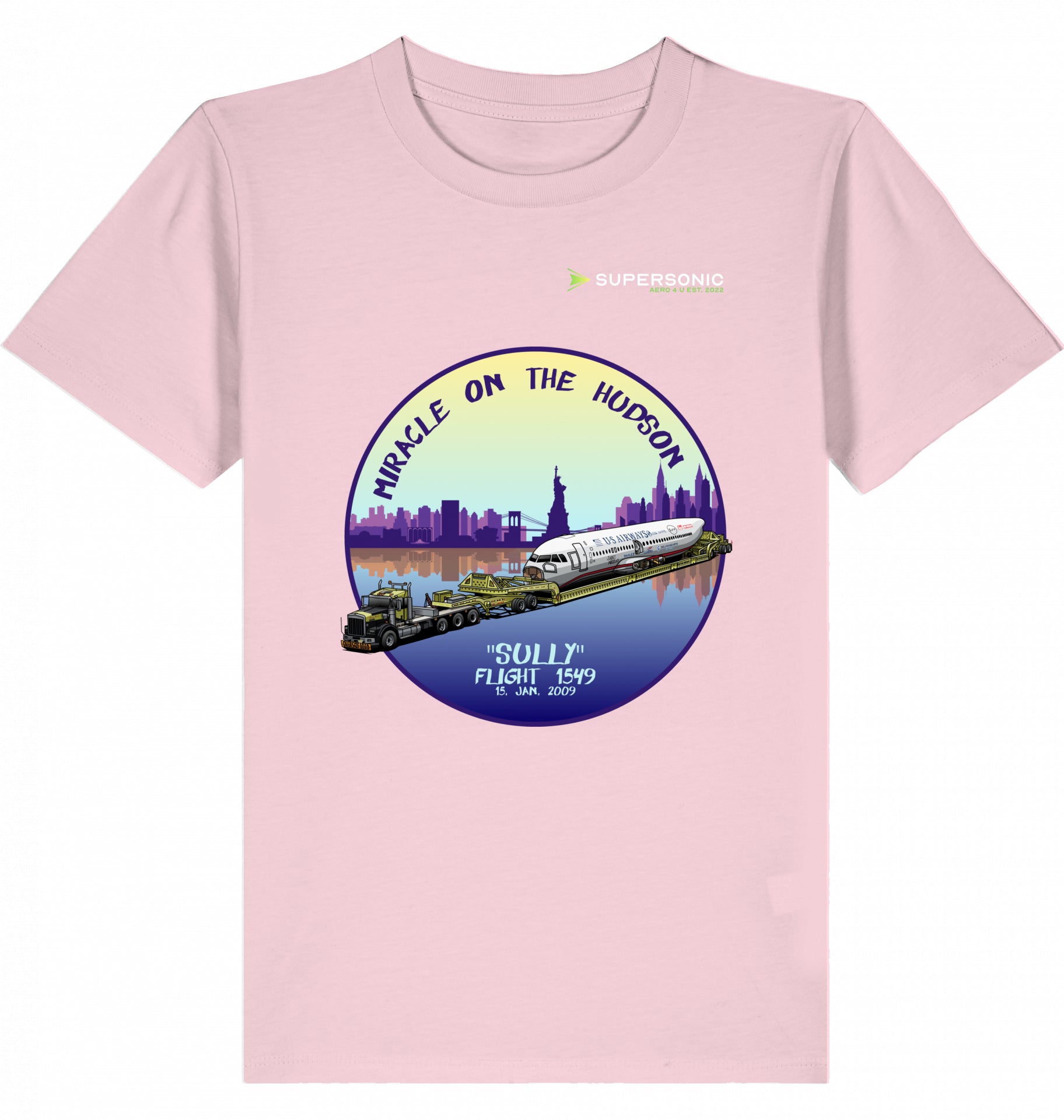 Airbus Tshirt Kinder, Airbus A320 Tshirt Kids, Captain Sullenberger Tshirt, Sully Tshirt Kinder, Flight 1549 Tshirt