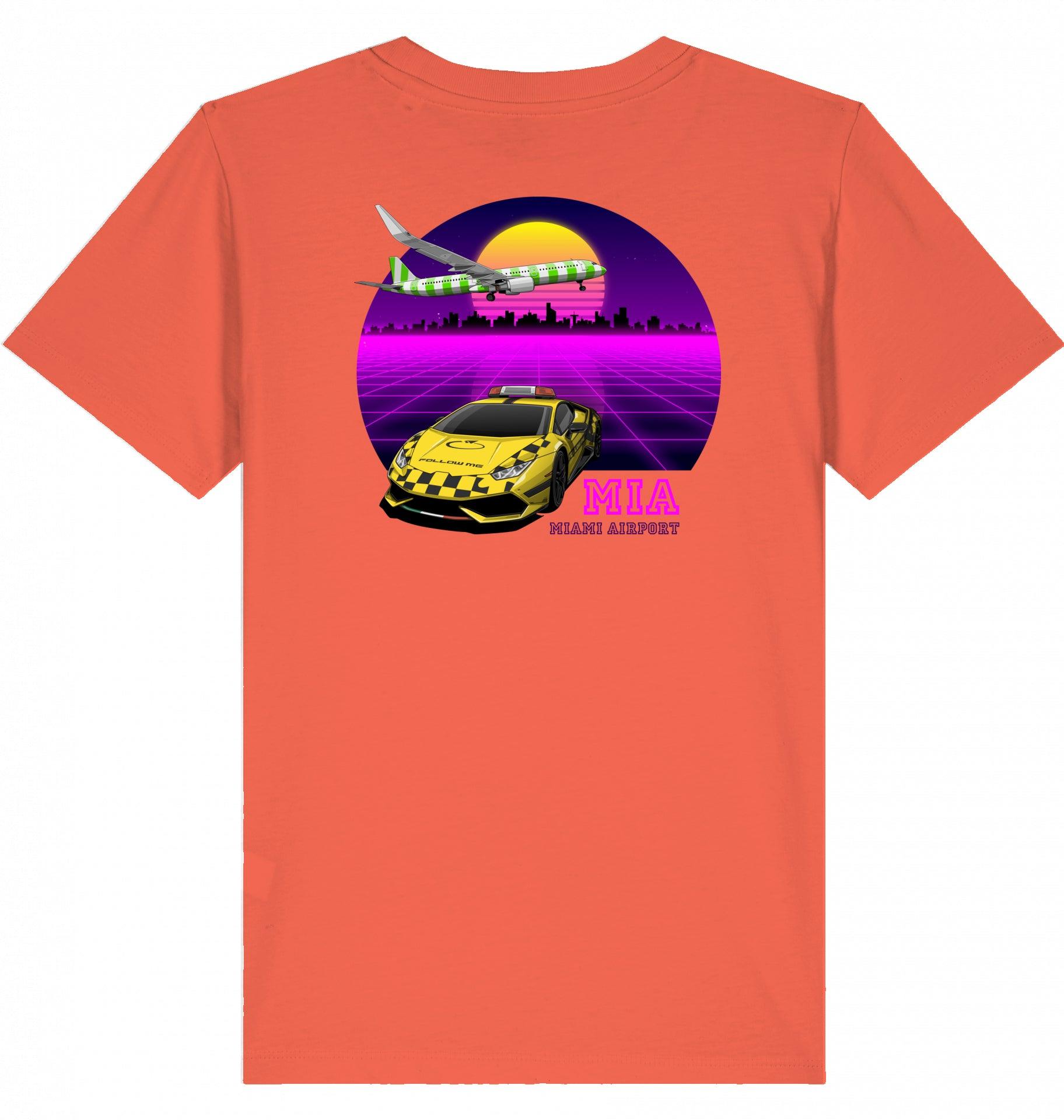 Flugzeug Tshirt Kinder, Airbus Tshirt Kinder, Lamborghini Tshirt Kinder, Airbus A321neo Tshirt, Miami Airport Shirt