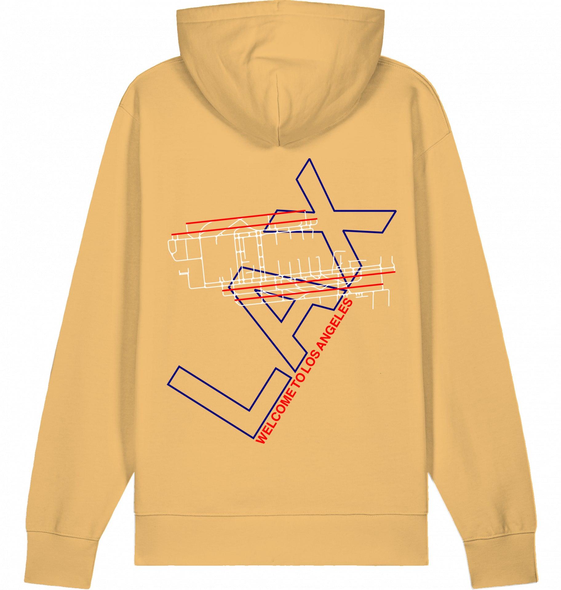 Aviation Los Angeles LAX Airport Hoodie 2.0 Nispero für Piloten, Crews, Kinder & Planespotter made by SUPERSONIC aero 4U
