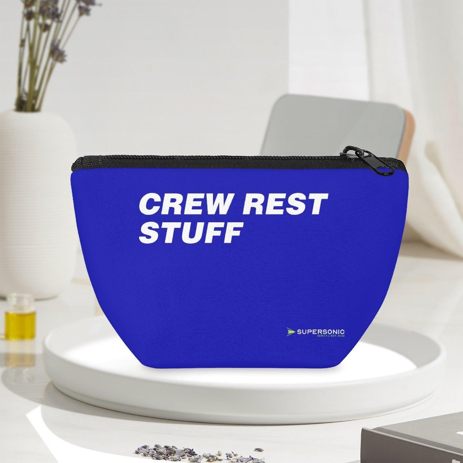Aviation "Crew Rest Stuff" Reise-Organizer | Aviation Bag für Crews für Piloten, Crews, Kinder & Planespotter made by SUPERSONIC aero 4U