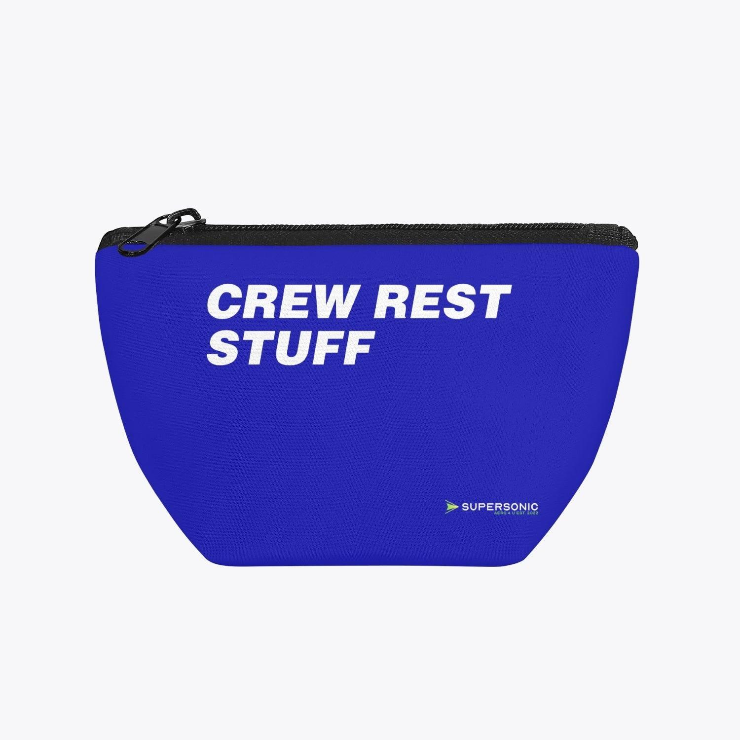 Aviation "Crew Rest Stuff" Reise-Organizer | Aviation Bag für Crews für Piloten, Crews, Kinder & Planespotter made by SUPERSONIC aero 4U