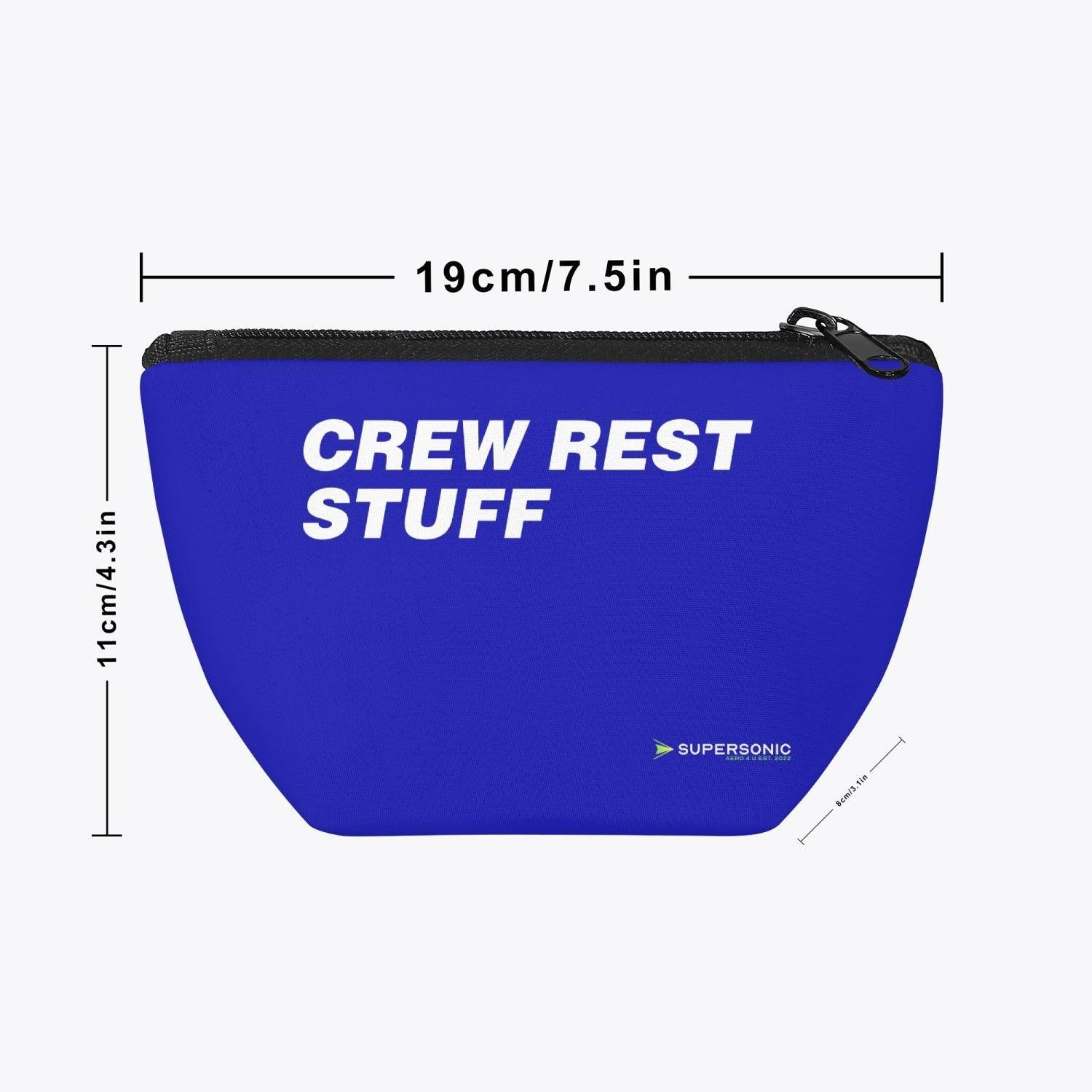 Aviation "Crew Rest Stuff" Reise-Organizer | Aviation Bag für Crews für Piloten, Crews, Kinder & Planespotter made by SUPERSONIC aero 4U