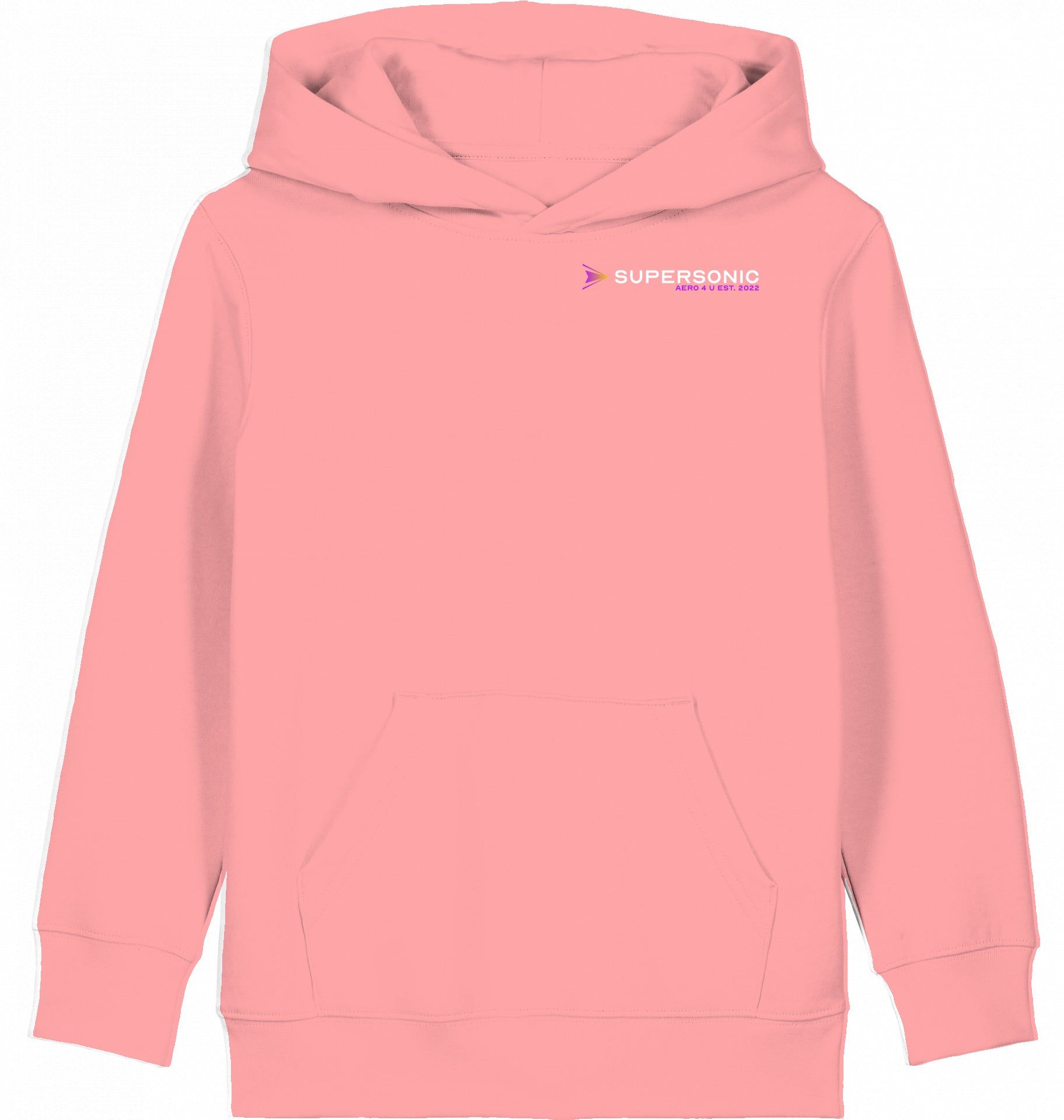 Aviation Kids Flugzeug Hoodie Airbus A321 New York Pink Joy für Piloten, Crews, Kinder & Planespotter made by SUPERSONIC aero 4U