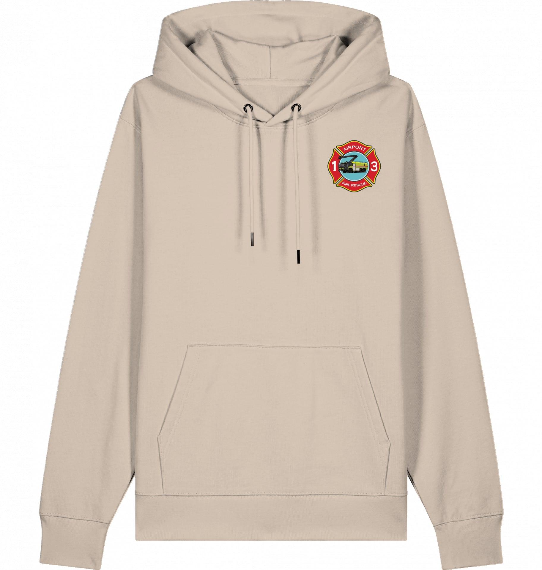 Aviation Airport Fire Rescue ARFF Crash Crew Hoodie für Piloten, Crews, Kinder & Planespotter made by SUPERSONIC aero 4U