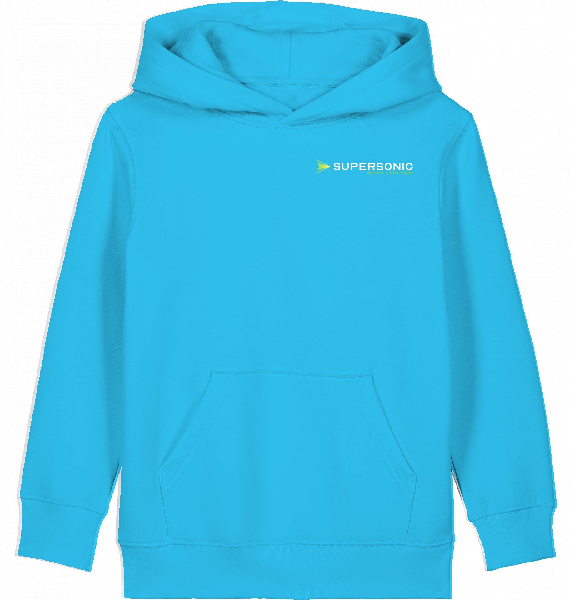 Aviation Kids Flugzeug Hoodie Short SC-7 Skyvan Sky Diving Aqua Blue für Piloten, Crews, Kinder & Planespotter made by SUPERSONIC aero 4U