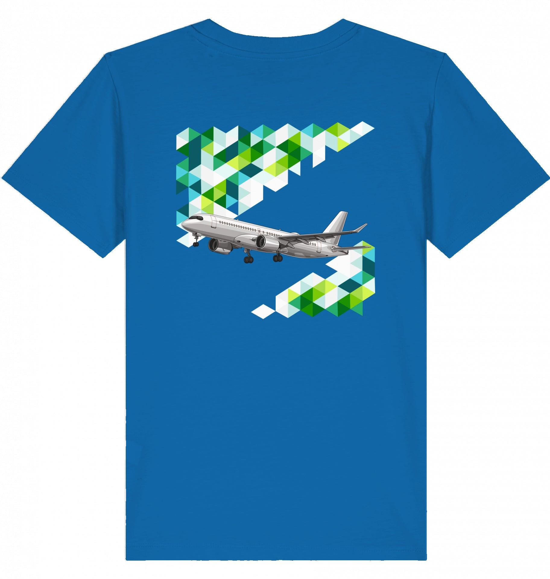 Airbus A220 Kinder Tshirt, KidS Shirt Airbus A220, Fllugzeug Tshirt Kinder, Aviation Fashion Kinder