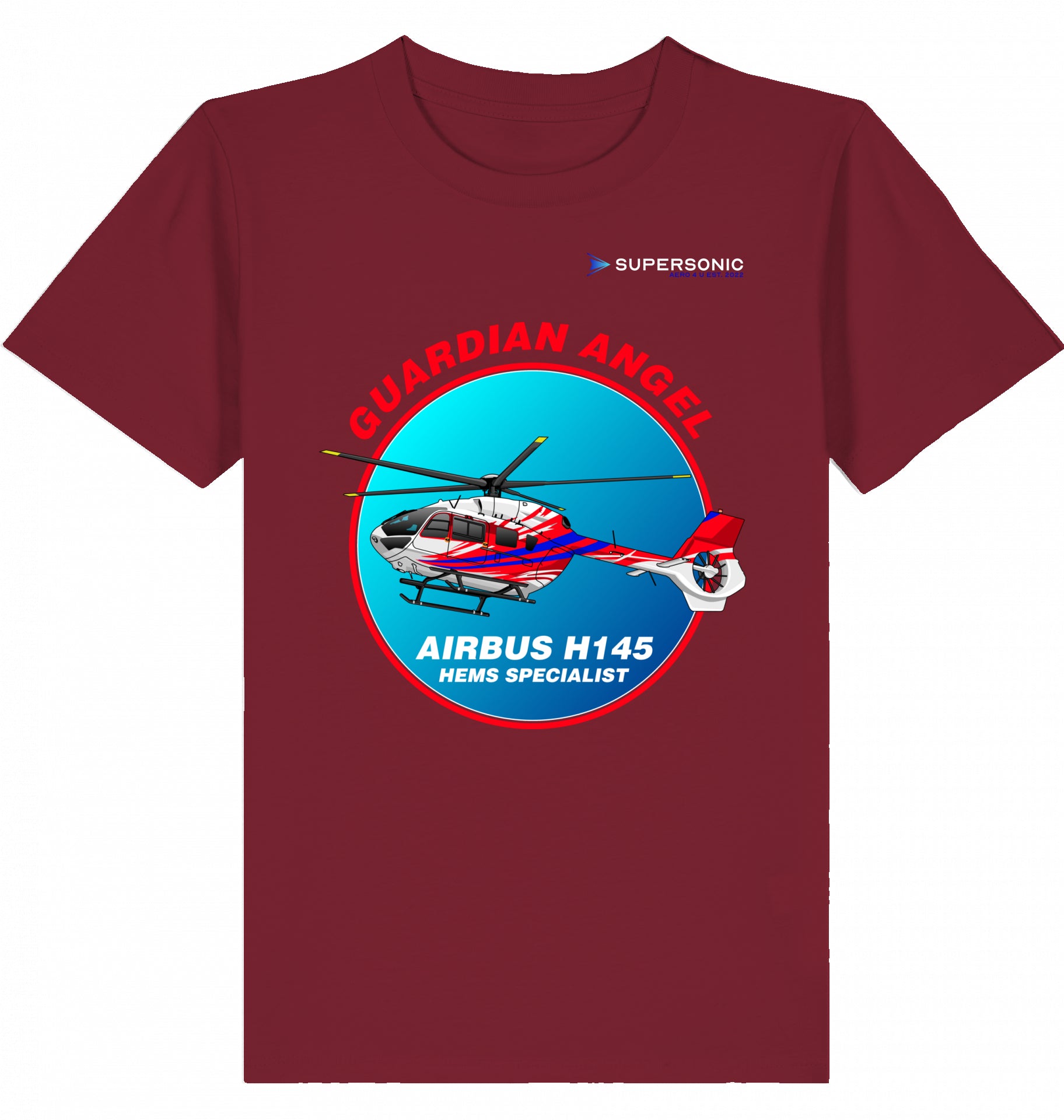 Hubschrauber Tshirt Kinder, Airbus Tshirt, Airbus H145 Tshirt Kids, HEMS Tshirt Kinder, Helicopter Tshirt Kinder