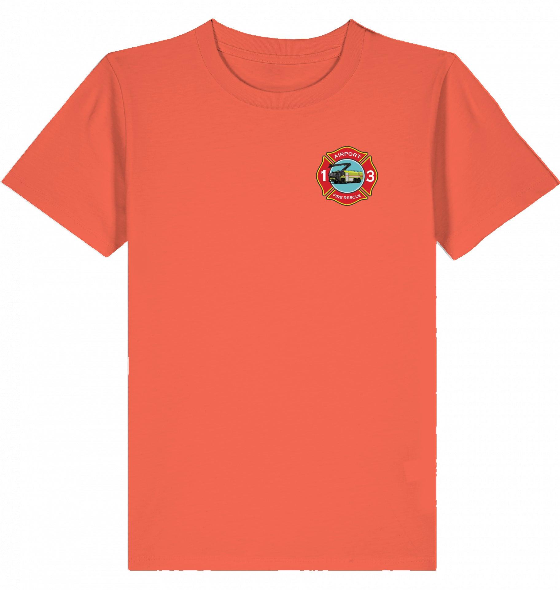 Aviation Kids Aviation T-Shirt "Airport Rescue Fire Fighting ARFF" 2.0 für Piloten, Crews, Kinder & Planespotter made by SUPERSONIC aero 4U