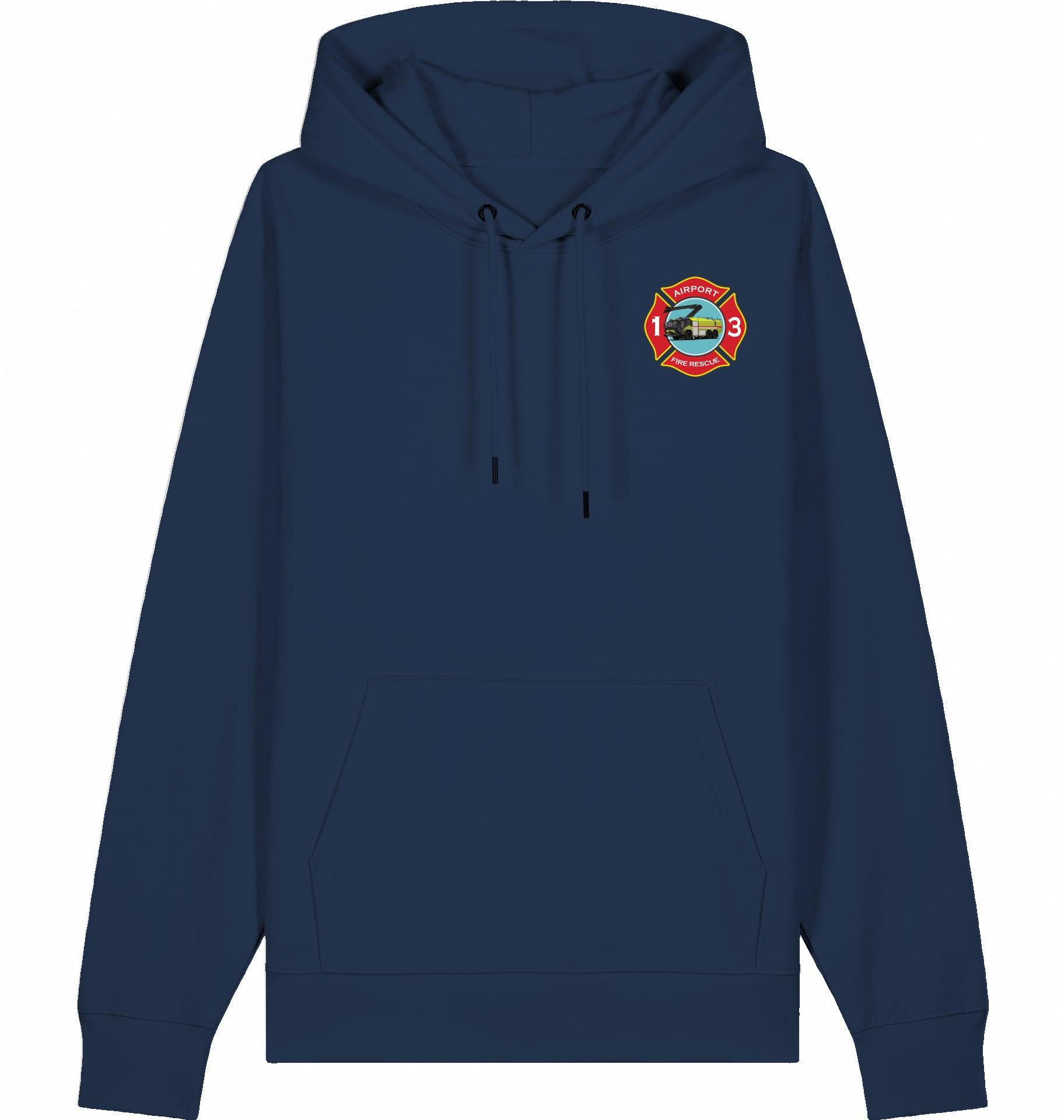 Aviation Airport Fire Rescue ARFF Crash Crew Hoodie für Piloten, Crews, Kinder & Planespotter made by SUPERSONIC aero 4U