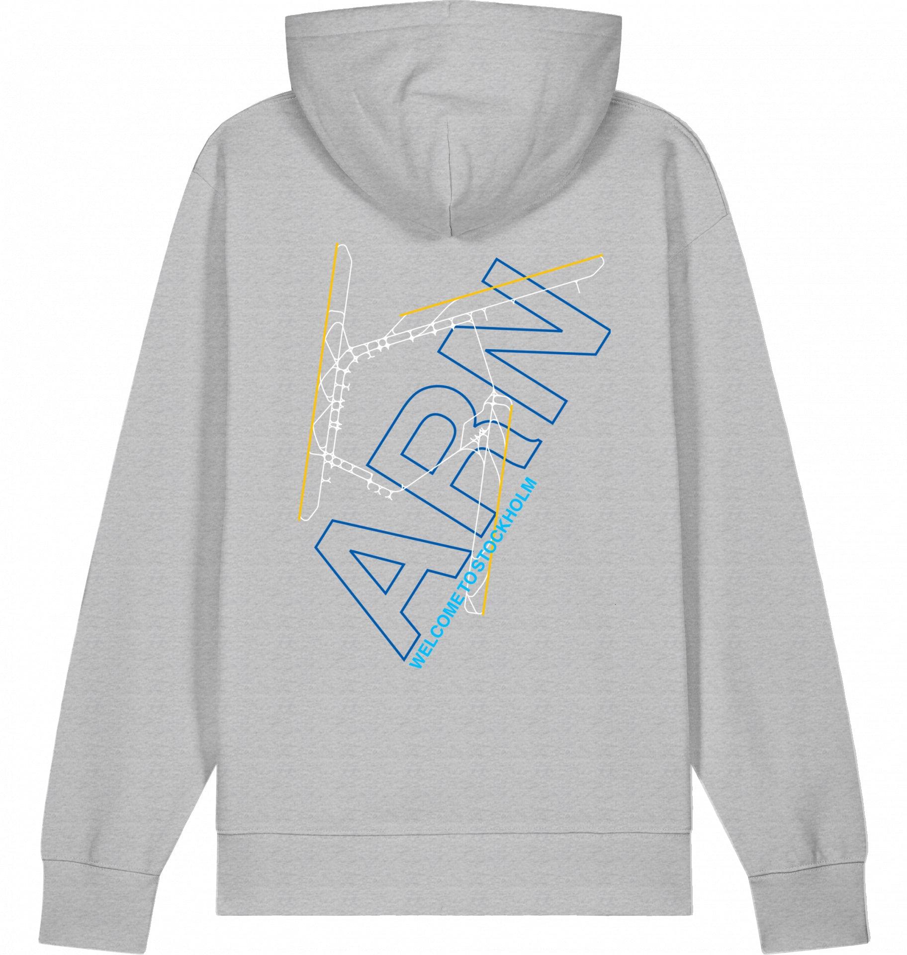 Aviation Stockholm ARN Airport Hoodie 2.0 für Piloten, Crews, Kinder & Planespotter made by SUPERSONIC aero 4U