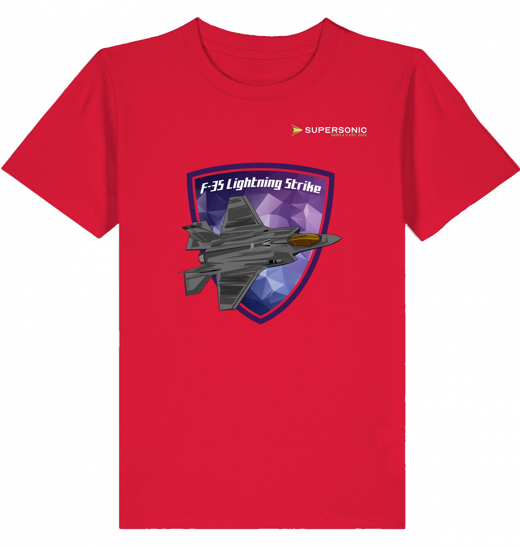 F35 Kinder Tshirt, F35 Lightning Strike Shirt, Fighterjet Tshirt Kinder