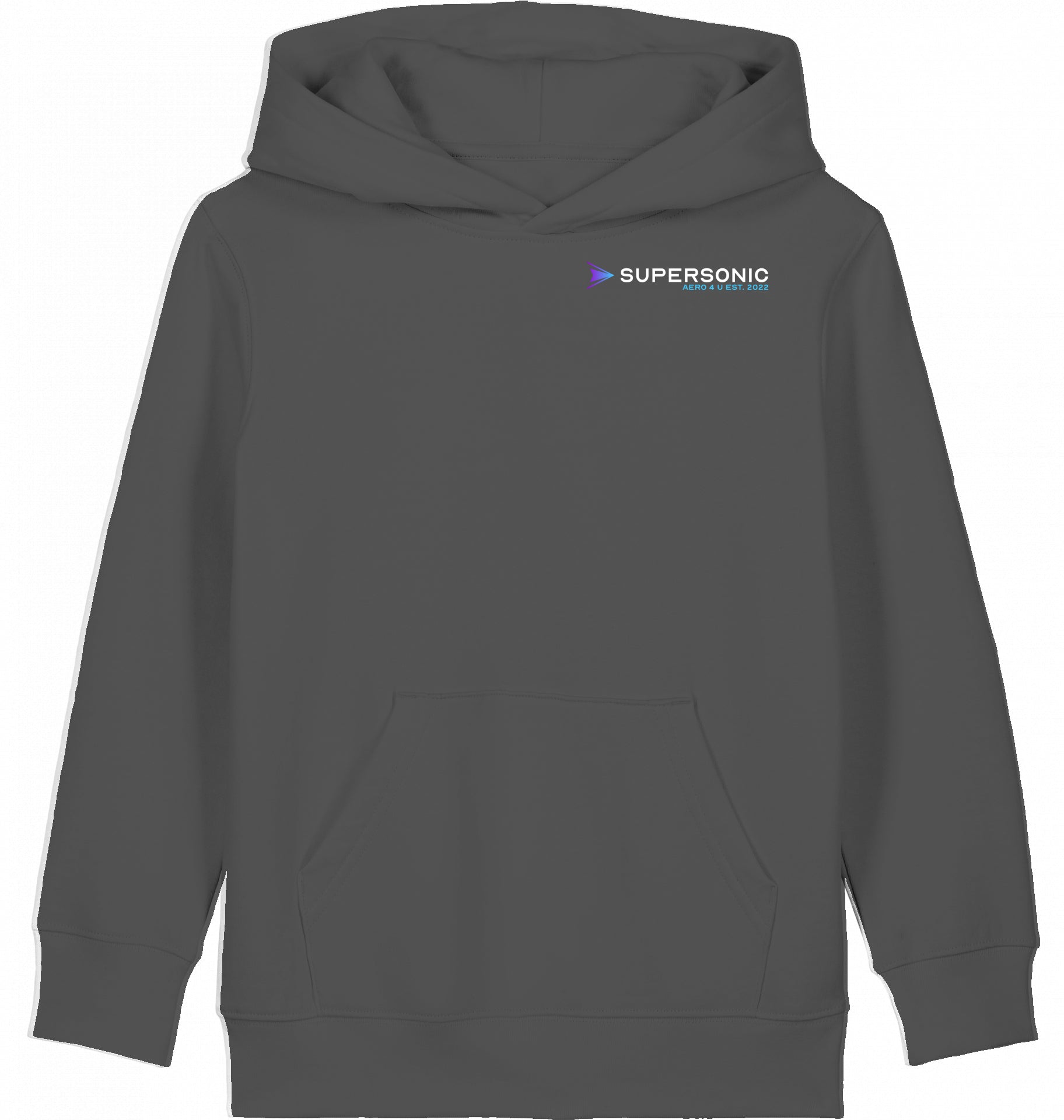 Aviation Kids Flugzeug Hoodie Airbus A350 XWB Anthracite für Piloten, Crews, Kinder & Planespotter made by SUPERSONIC aero 4U