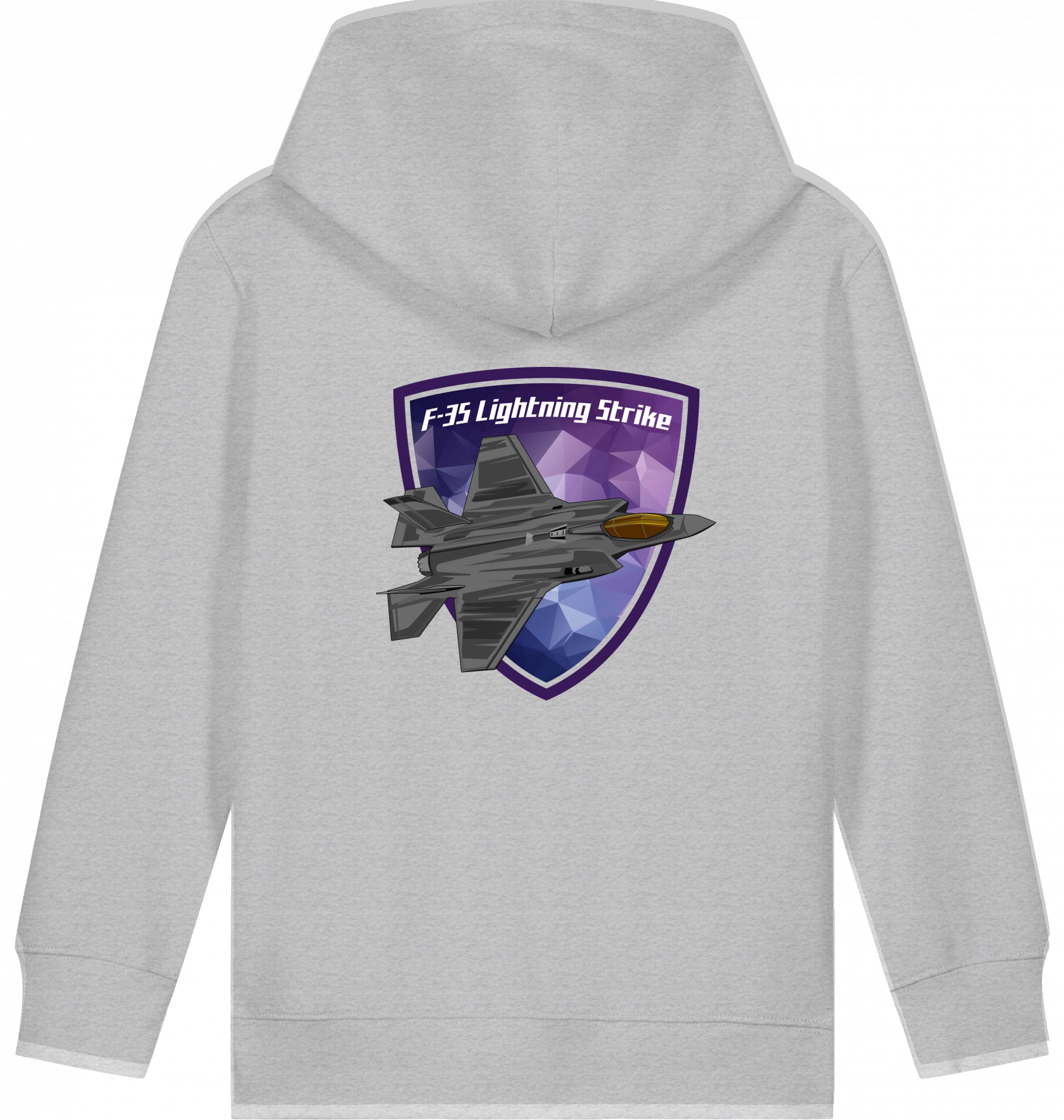 Aviation Kids Flugzeug Hoodie Lockheed Martin F-35 Lightning Strike für Piloten, Crews, Kinder & Planespotter made by SUPERSONIC aero 4U