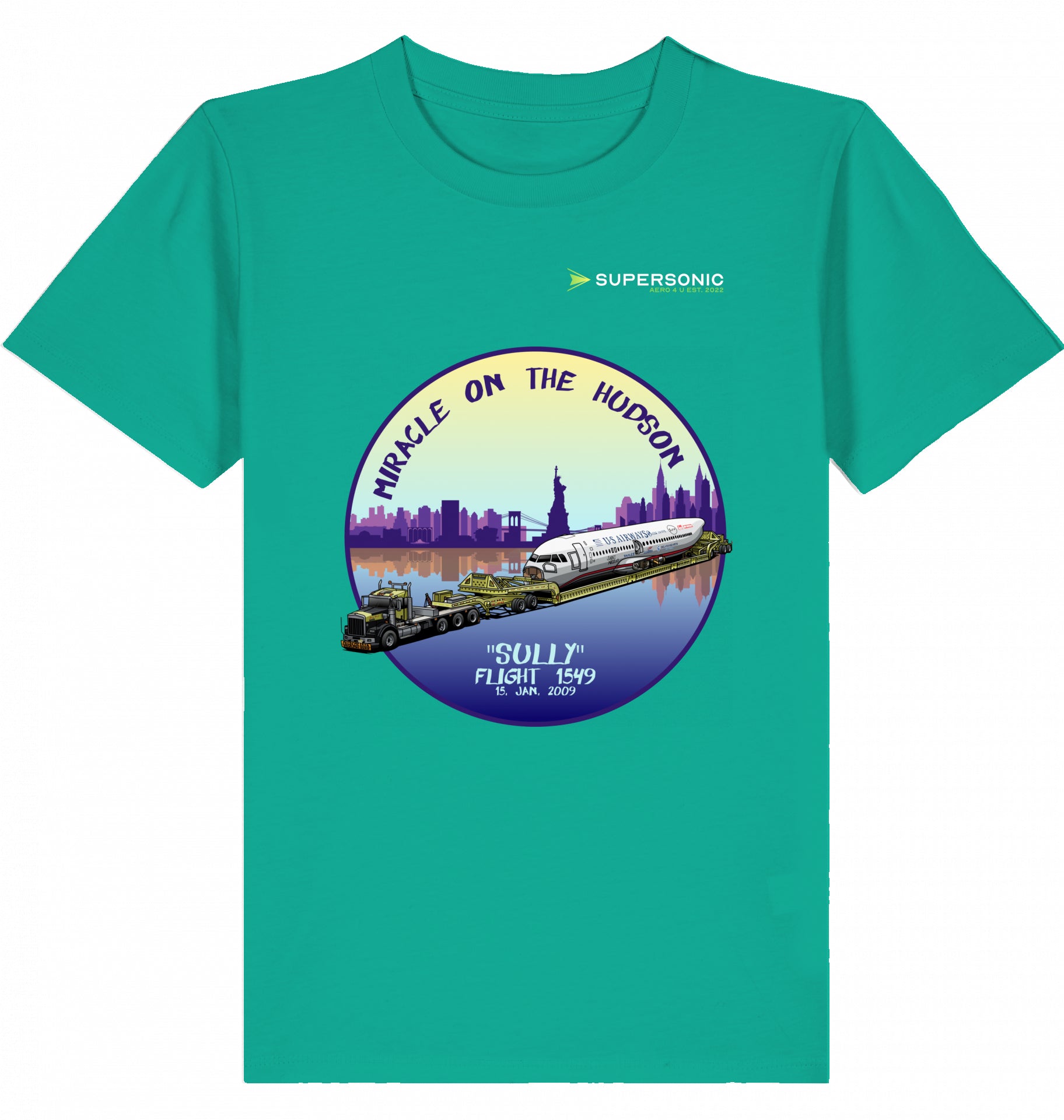 Airbus Tshirt Kinder, Airbus A320 Tshirt Kids, Captain Sullenberger Tshirt, Sully Tshirt Kinder, Flight 1549 Tshirt