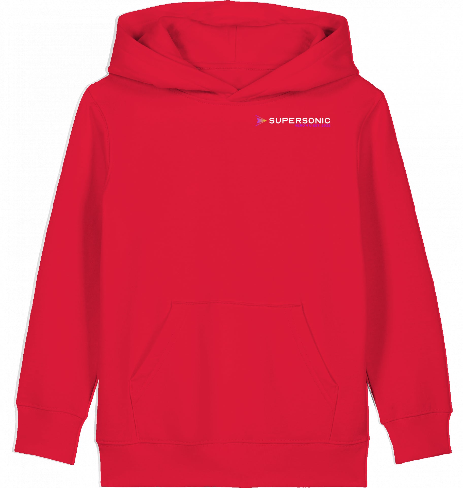 Aviation Kids Flugzeug Hoodie Northrop B2 Spirit Silent Hunter Red für Piloten, Crews, Kinder & Planespotter made by SUPERSONIC aero 4U