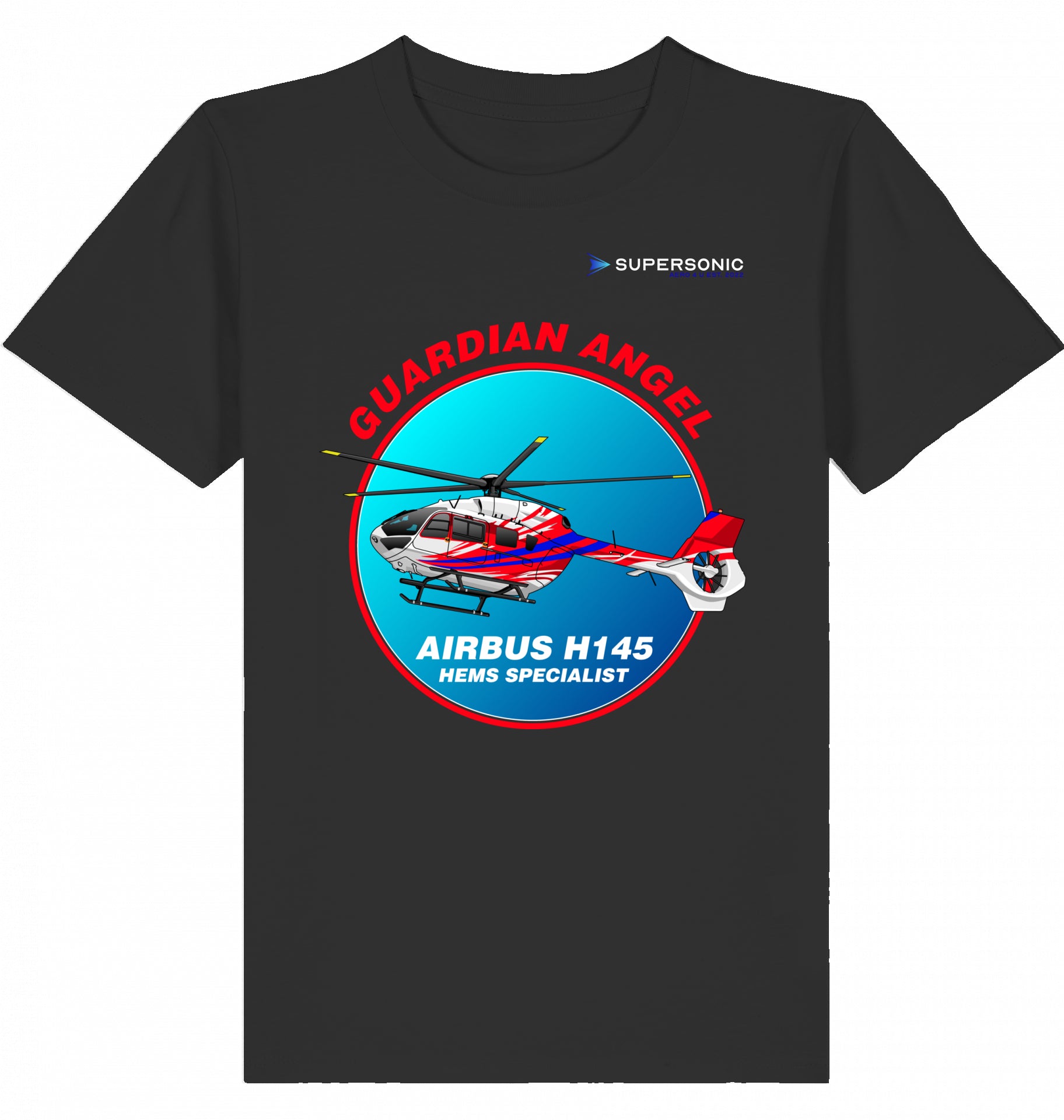 Hubschrauber Tshirt Kinder, Airbus Tshirt, Airbus H145 Tshirt Kids, HEMS Tshirt Kinder, Helicopter Tshirt Kinder