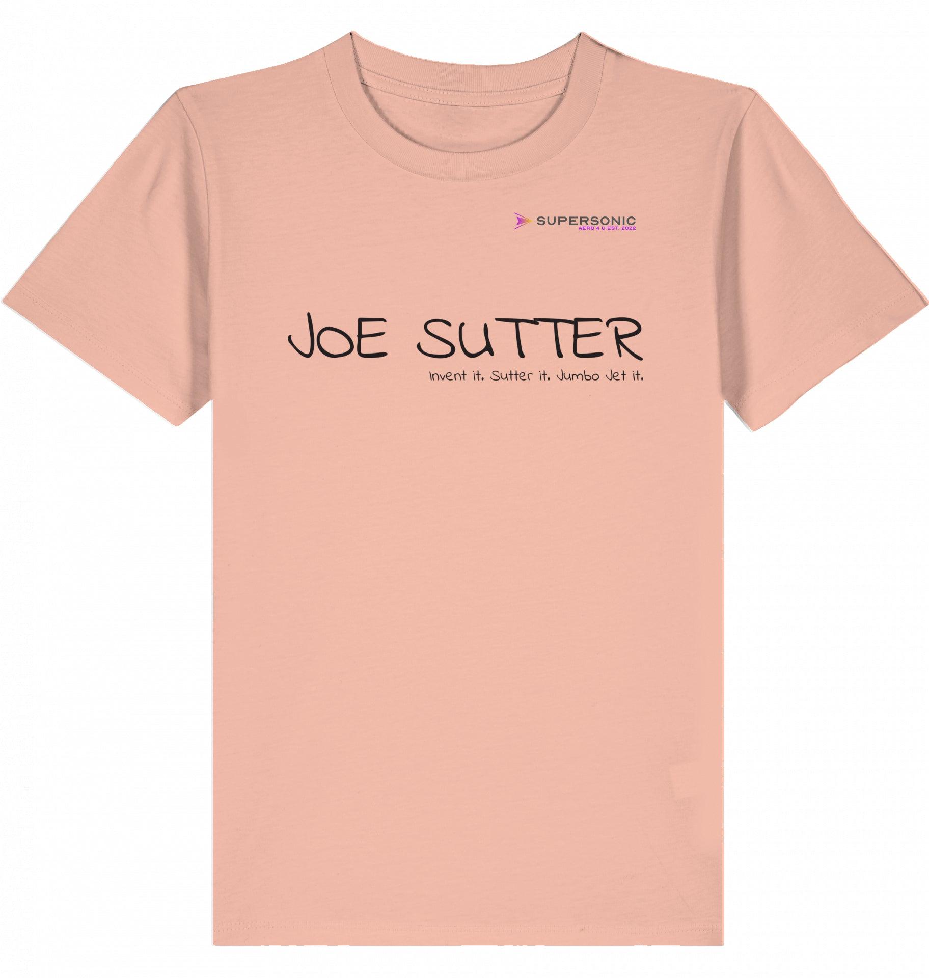 Joe Sutter Tshirt Kinder, Joe Sutter Tshirt, Boeing 747 Tshirt Kinder, Flugzeug Tshirt Kinder, Aviation Fashion Kinder, Supersonic Aero 4U