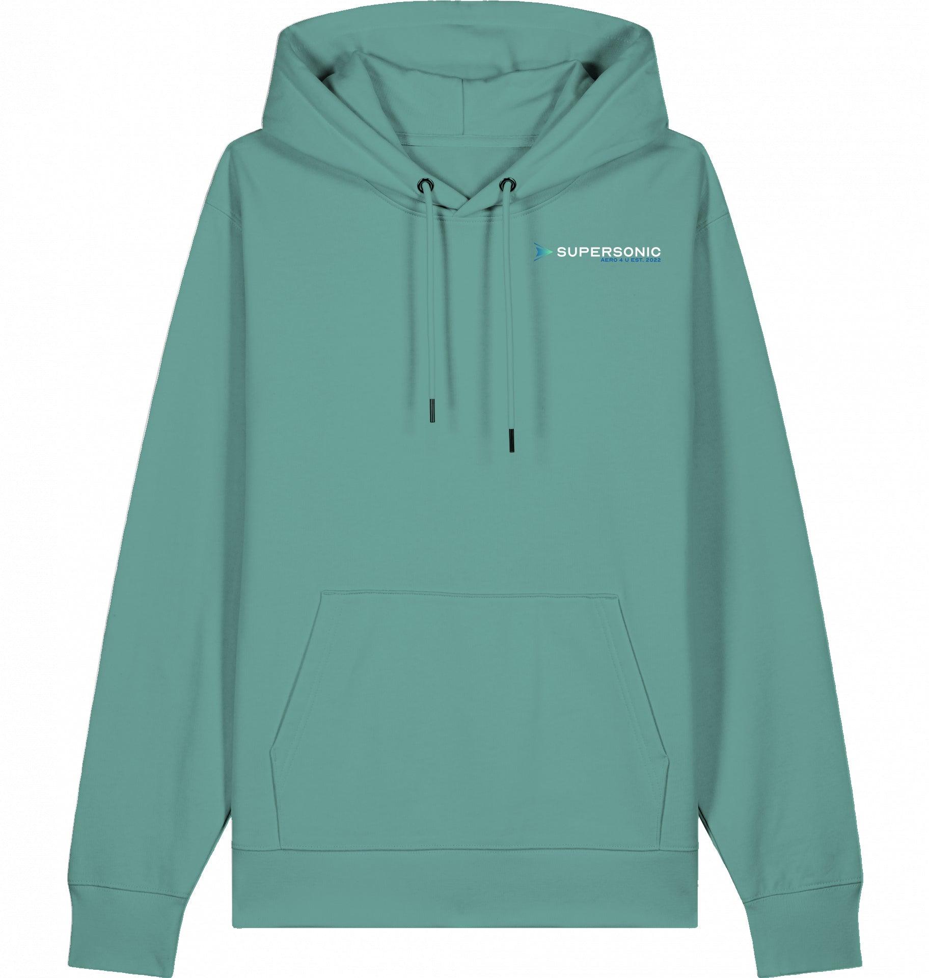 Aviation Stockholm ARN Airport Hoodie 2.0 Green Bay für Piloten, Crews, Kinder & Planespotter made by SUPERSONIC aero 4U
