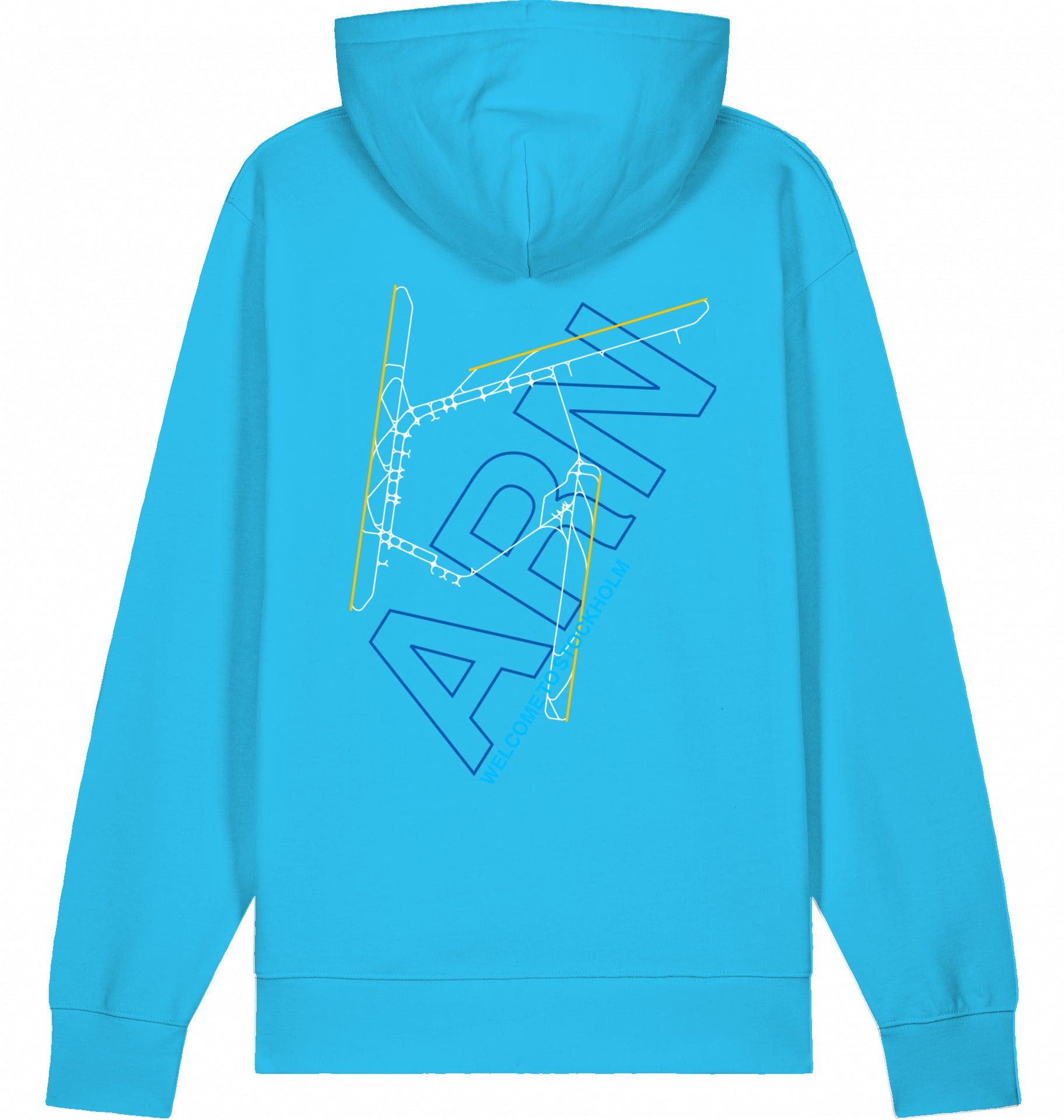 Aviation Stockholm ARN Airport Hoodie 2.0 für Piloten, Crews, Kinder & Planespotter made by SUPERSONIC aero 4U