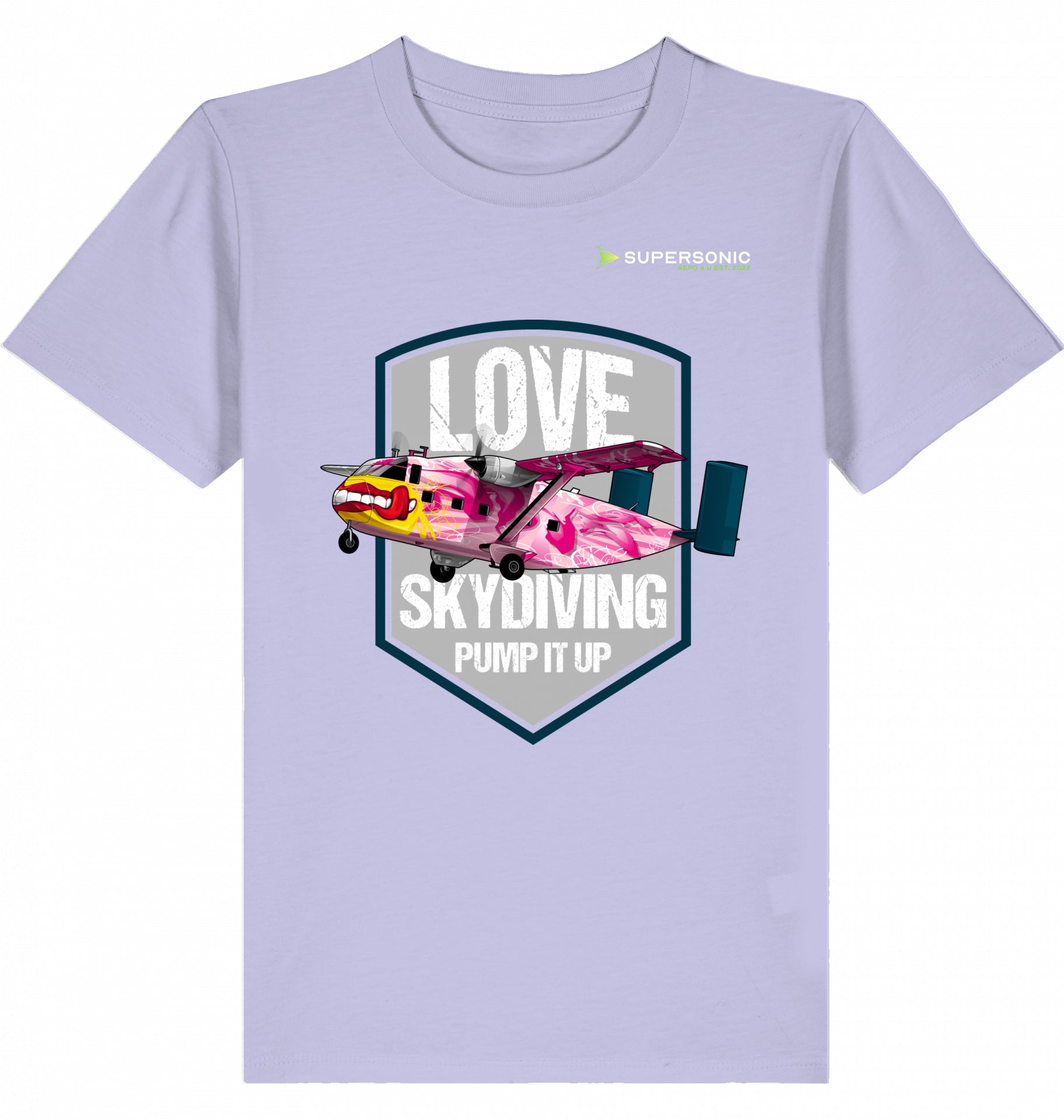 Kids Aviation Tshirt Short SC-7 Skyvan Sky Diving, Kinder Tshirt Short SC-7 Skyvan, Skydiving Tshirt Kinder