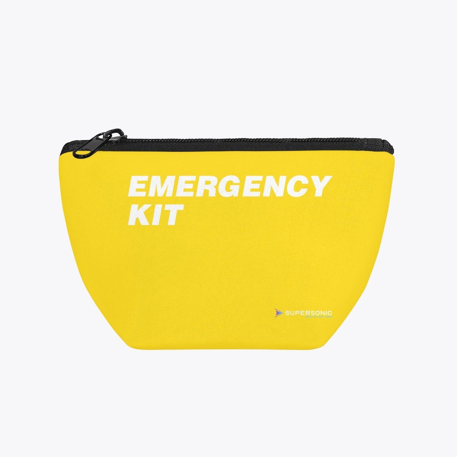 Aviation "Emergency Kit" Reise-Organizer | Aviation Bag für Piloten & Crews für Piloten, Crews, Kinder & Planespotter made by SUPERSONIC aero 4U