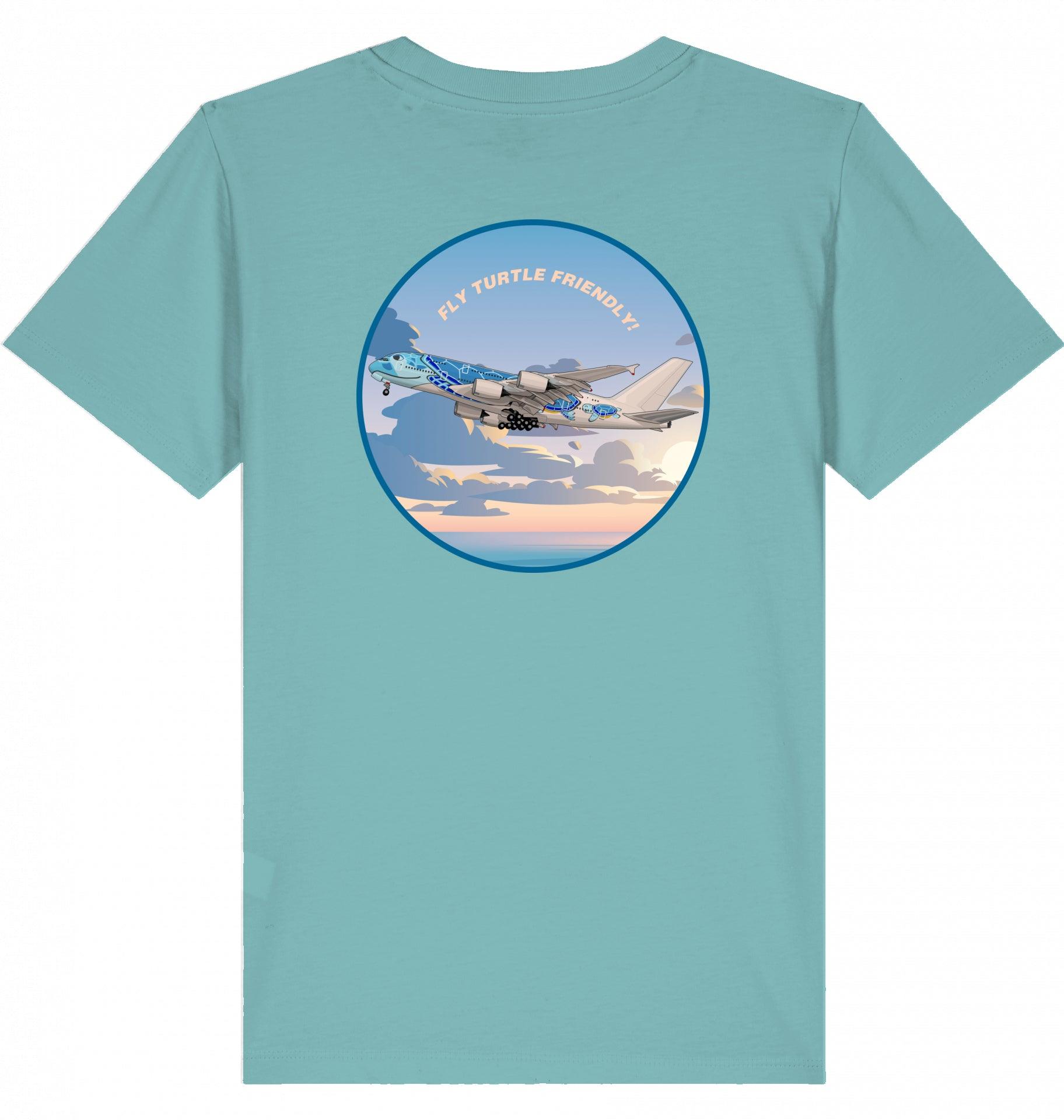 Airbus A380 Kinder Tshirt, Airbus A380 ANA Kid Tshirt, Piloten Tshirt für Kinder, Flugzeug Tshirt für Kinder Unisex, Turtle Tshirt Kinder