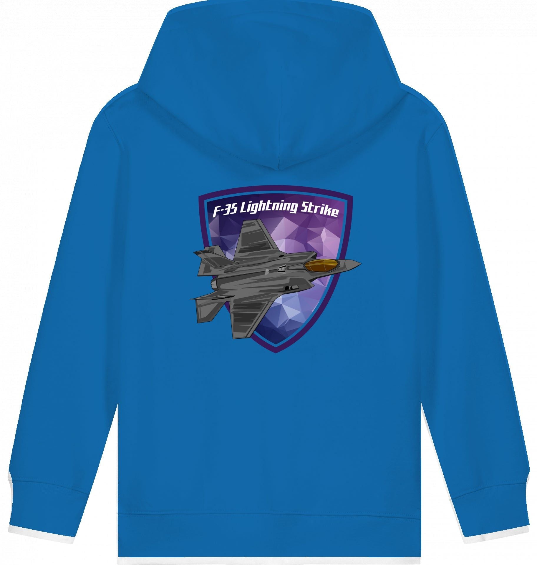 Aviation Kids Flugzeug Hoodie Lockheed Martin F-35 Lightning Strike für Piloten, Crews, Kinder & Planespotter made by SUPERSONIC aero 4U