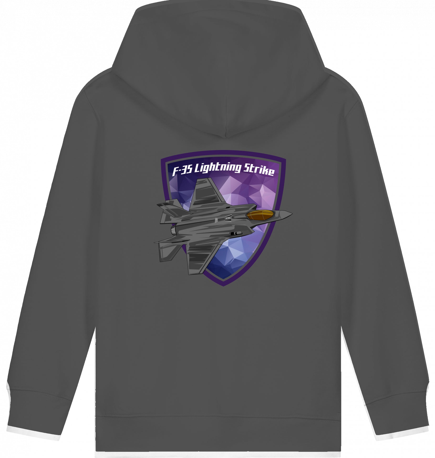 Aviation Kids Flugzeug Hoodie Lockheed Martin F-35 Lightning Strike für Piloten, Crews, Kinder & Planespotter made by SUPERSONIC aero 4U