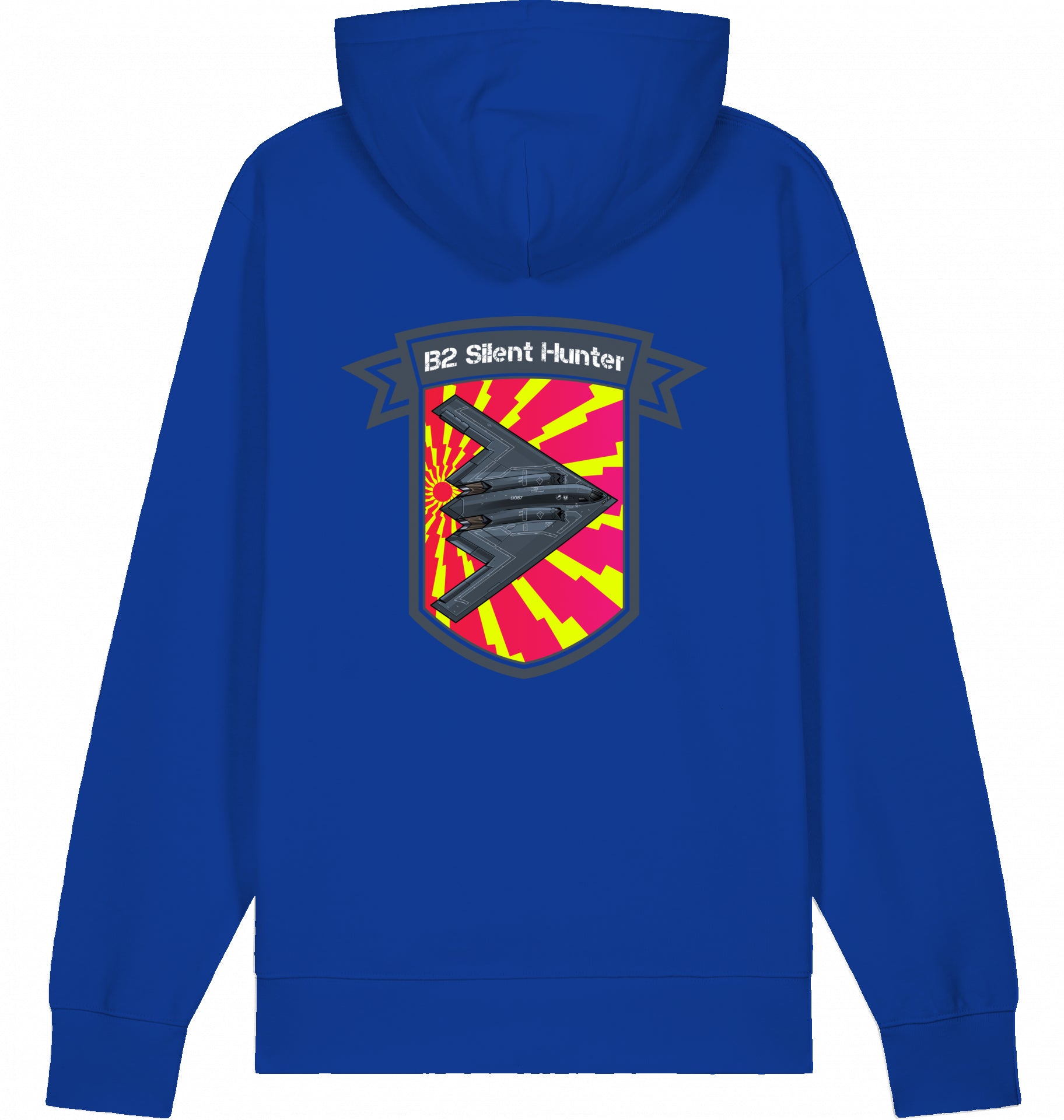 Flugzeug Hoodie Northrop B2 Spirit - Silent Hunter