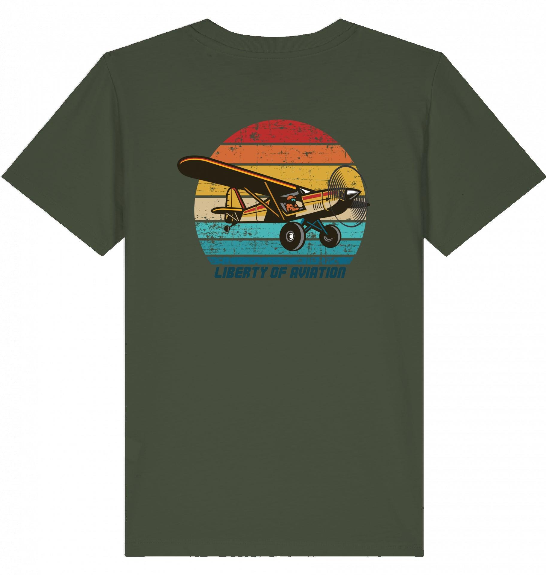 Aviation Tshirt, Piper Super Cup Tshirt, Kinder Tshirt Flugzeug, Piper Cp Shrt Kinder